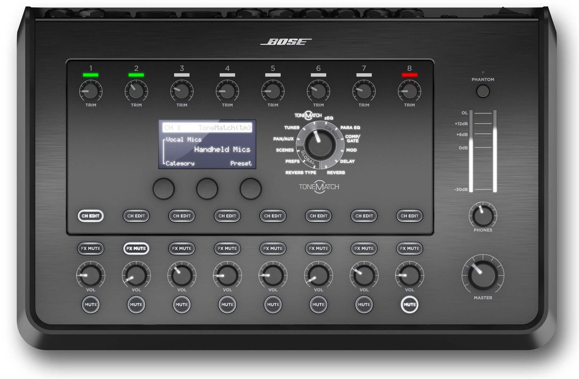 Bose T8S ToneMatch Compact 8 Channel Digital Mixer