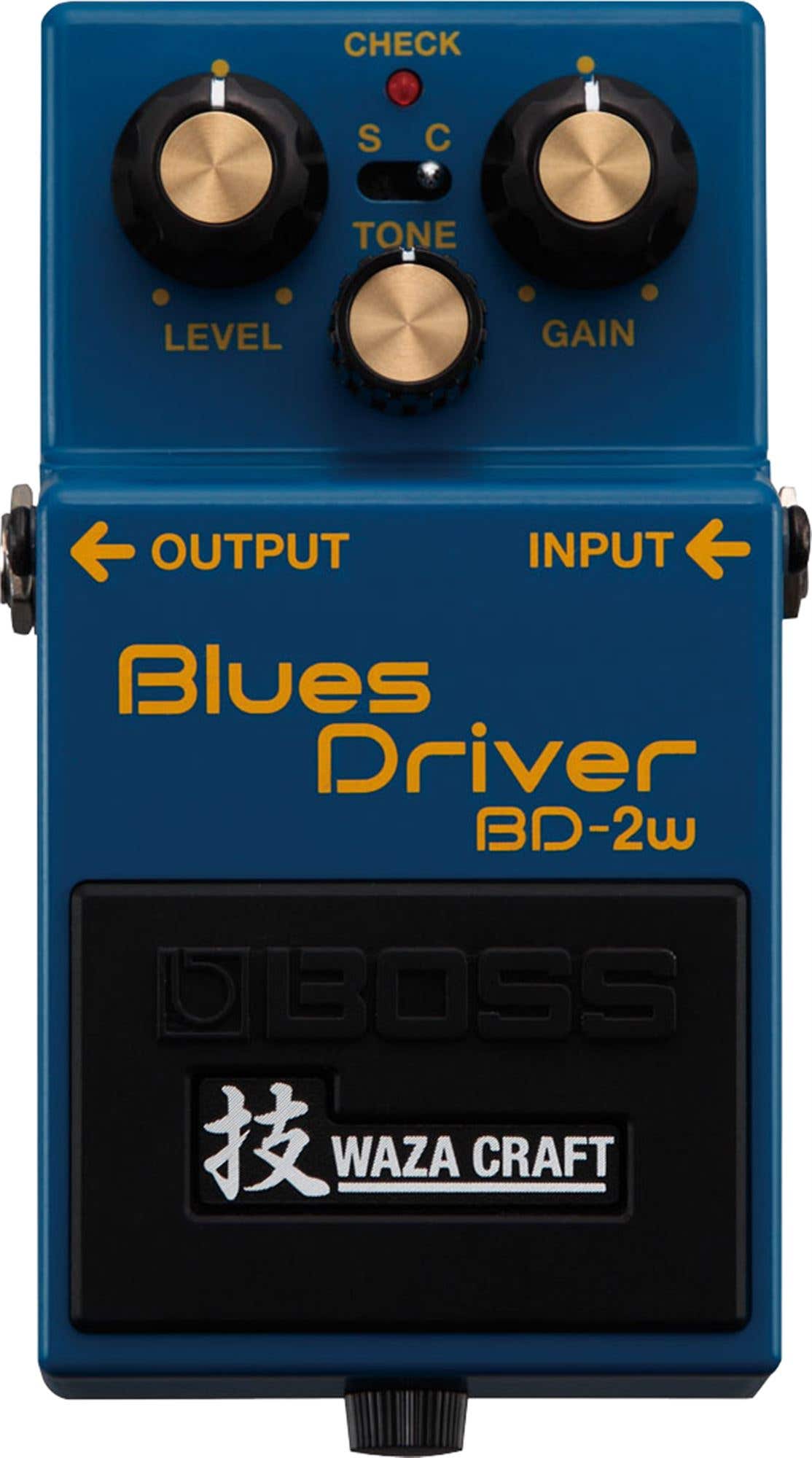 Boss BD-2W Blues driver Waza Craft Pedal
