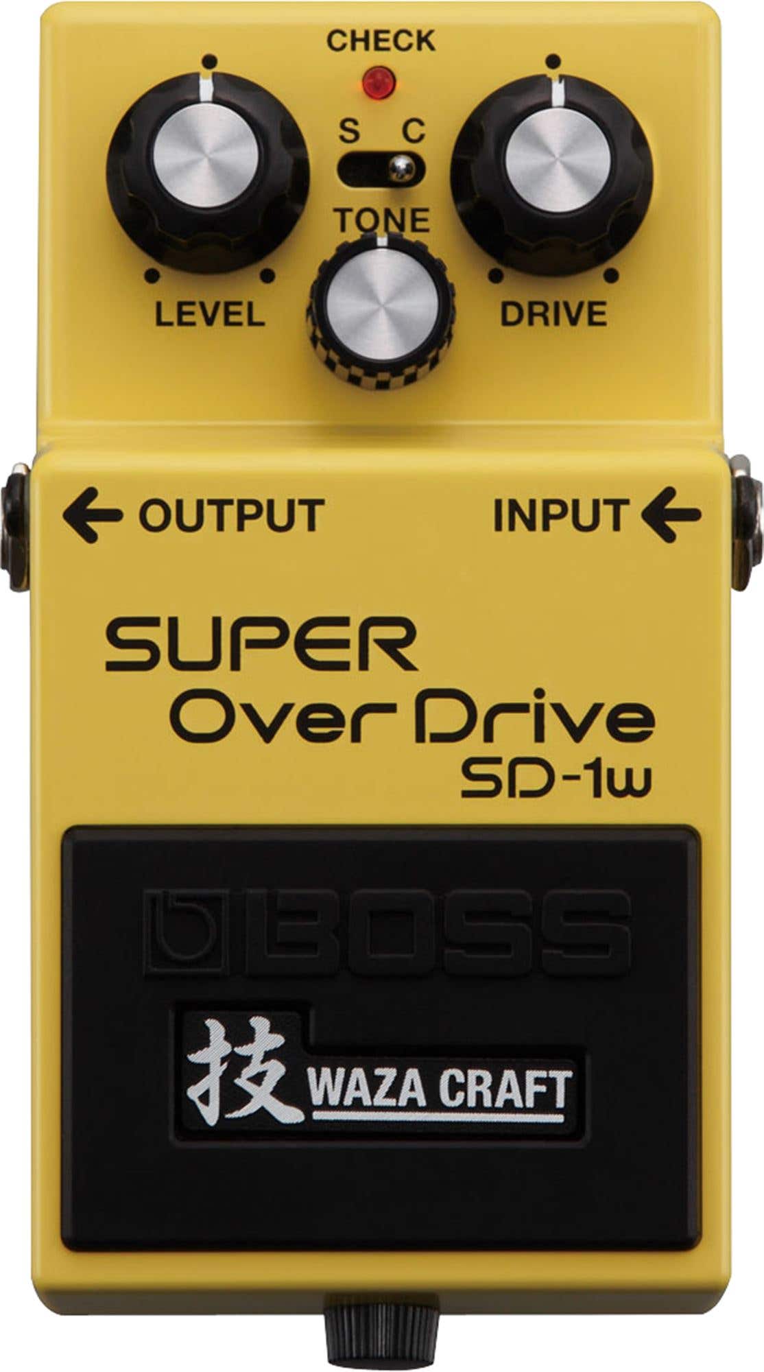 Boss SD1W Super OverDrive Waza Craft Pedal