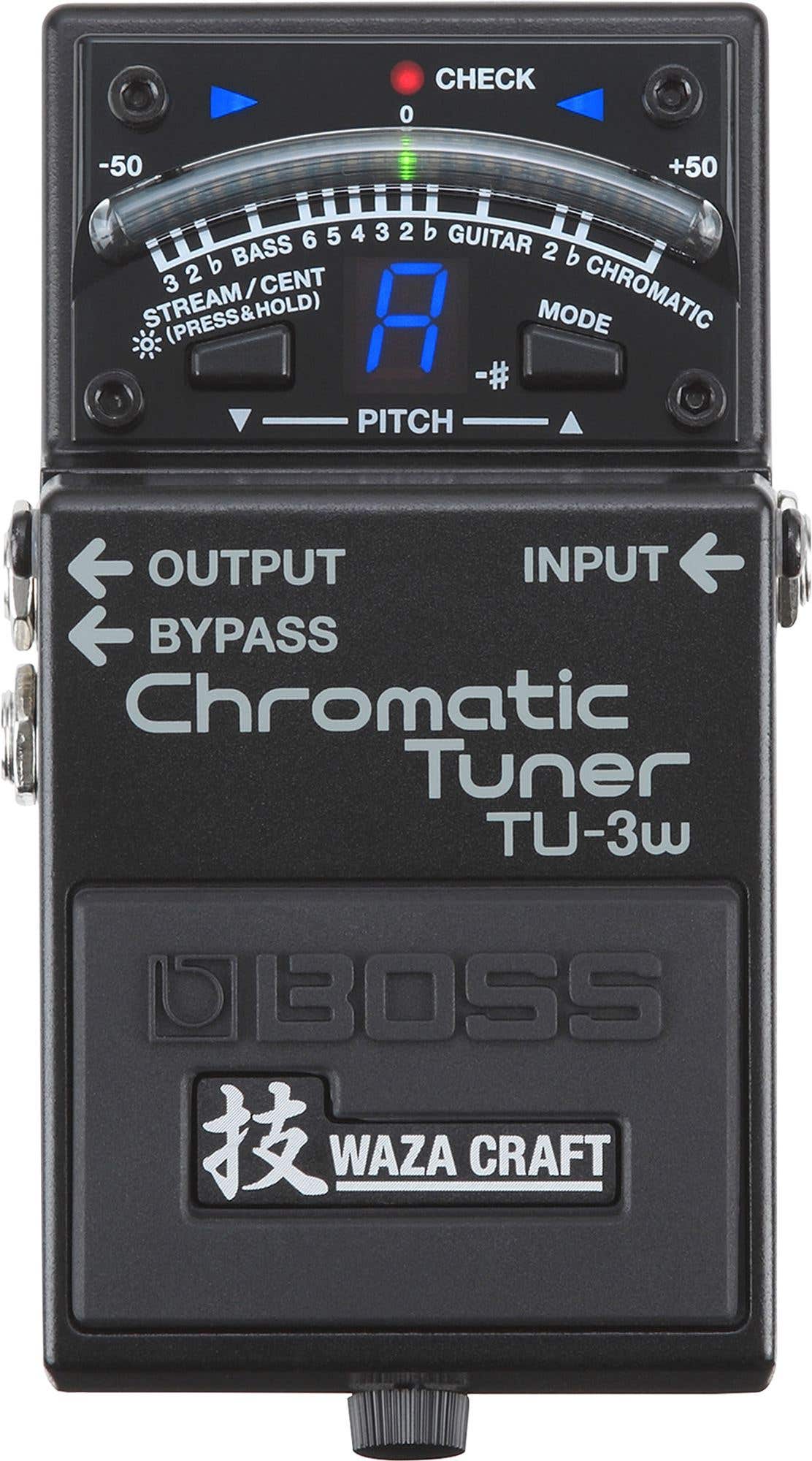 Boss TU-3W Waza Craft Chromatic Tuner Pedal