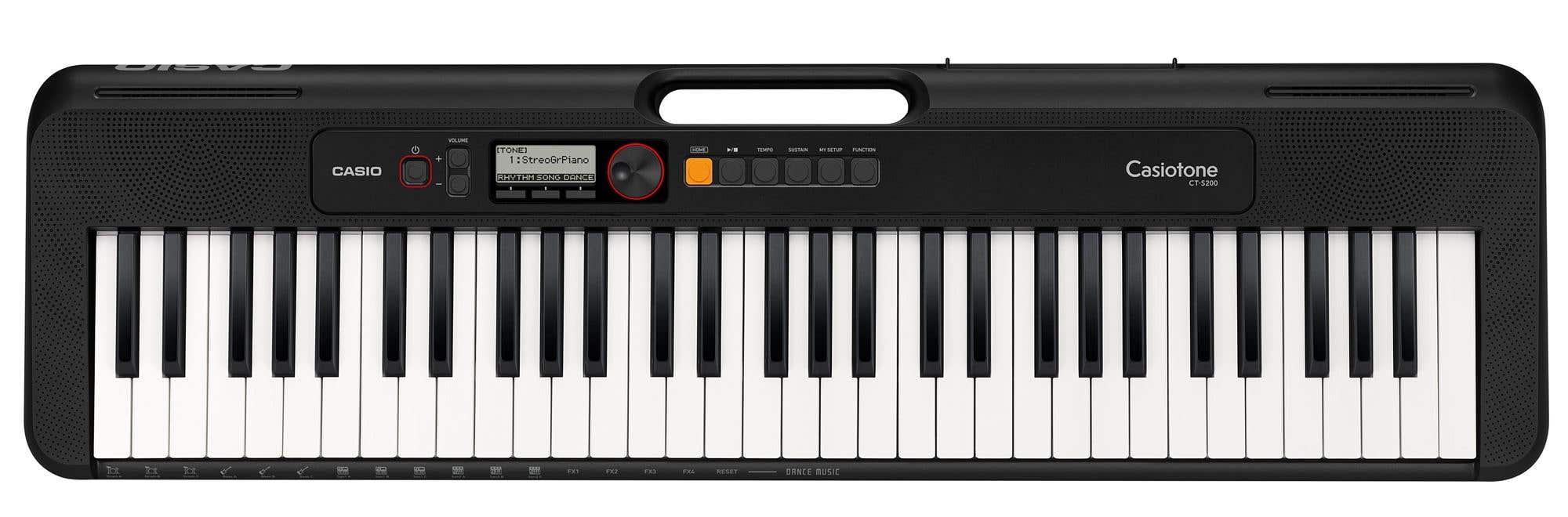 Casio CTS200 Portable Keyboard in Black with USB