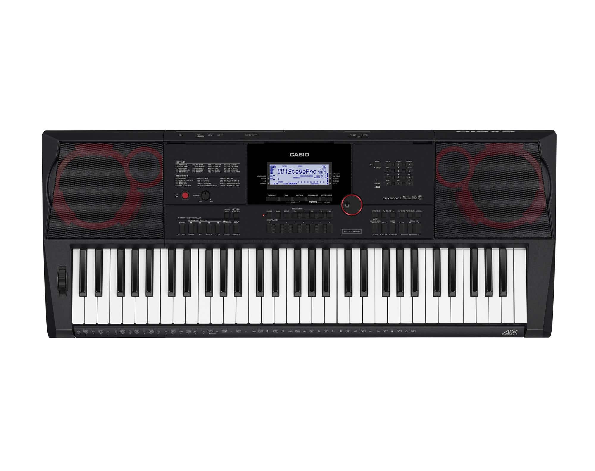 Casio CTX3000 61 Key Portable Keyboard