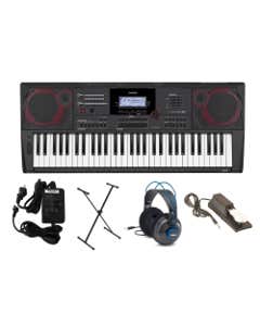 Casio CTX5000 Premium Pack with Stand AC Adapter Headphones