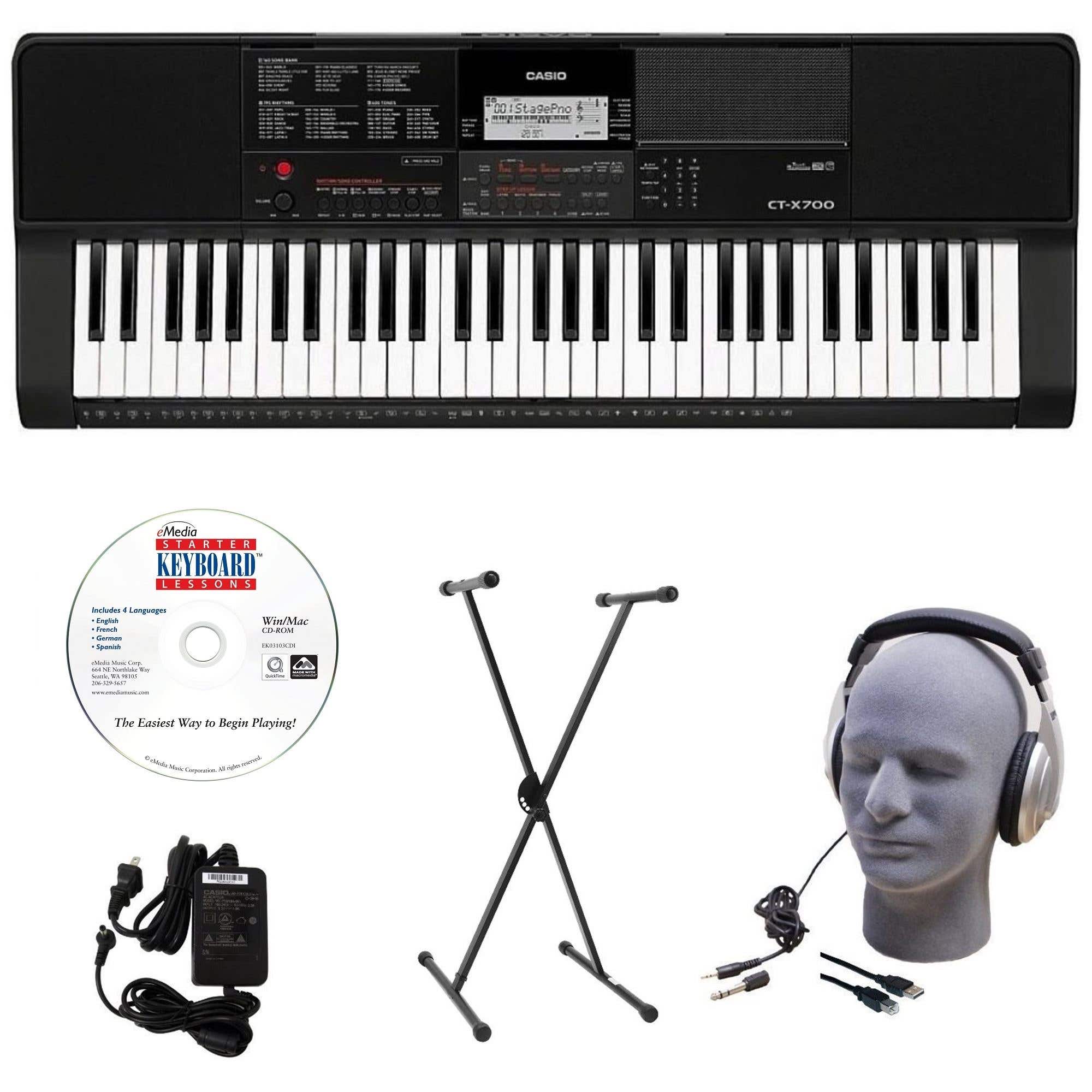 Casio CTX700 Personal Keyboard Educational Package