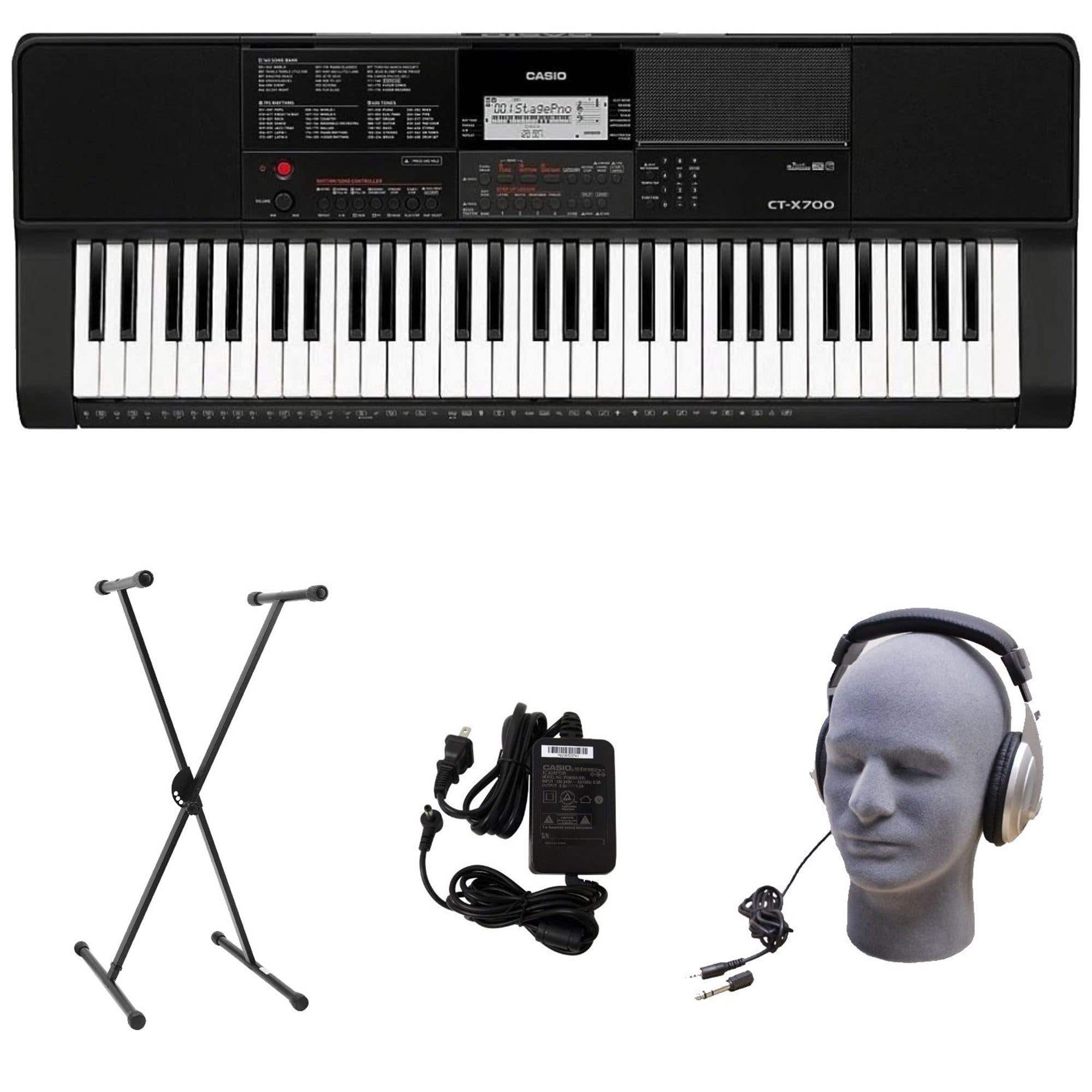 Casio CTX700 Personal Keyboard Premium Package