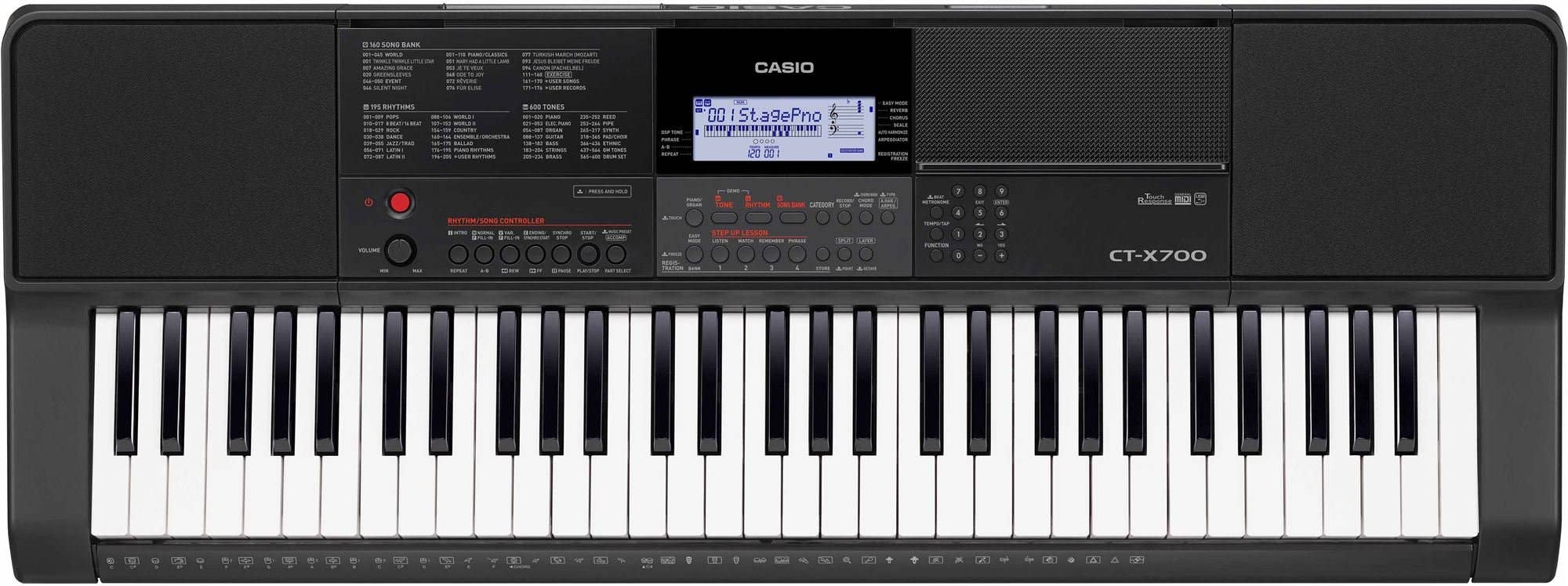 Casio CTX700 61 Key Keyboard