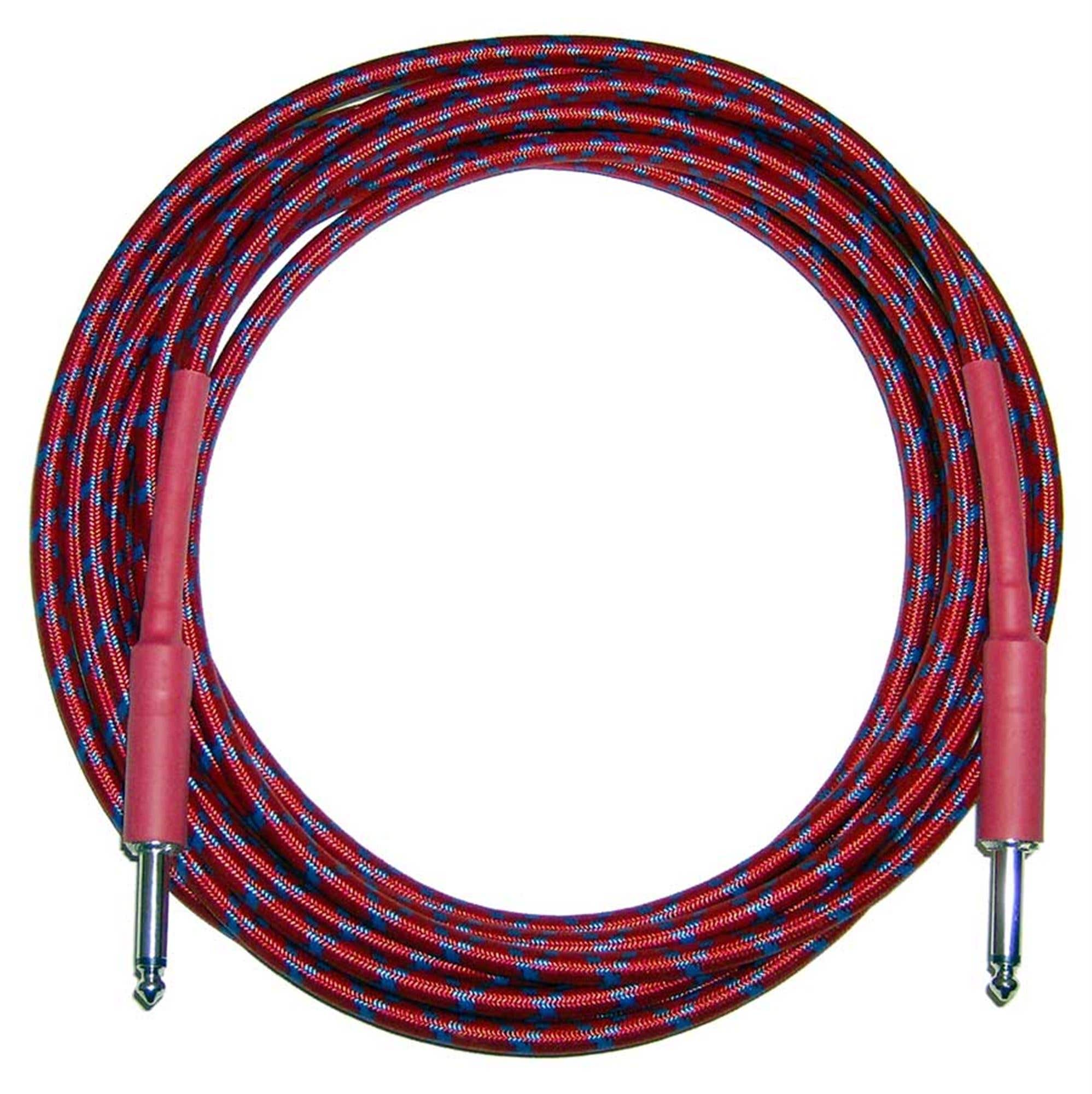 CBI BR15 Braided Guitar Instrument Cable