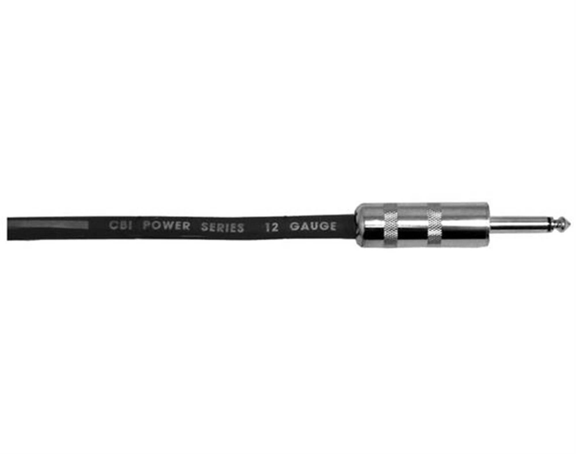 CBI SC Ultra Duty Speaker Cable 12 Gauge 1/4 Inch Connectors 100 Foot