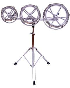 Cardinal Percussion Spin Tune Toms 6/8/10 Inch With Stand