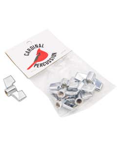 Cardinal Percussion WN6-8MM Metal Wing Nut 8mm 6 Pack