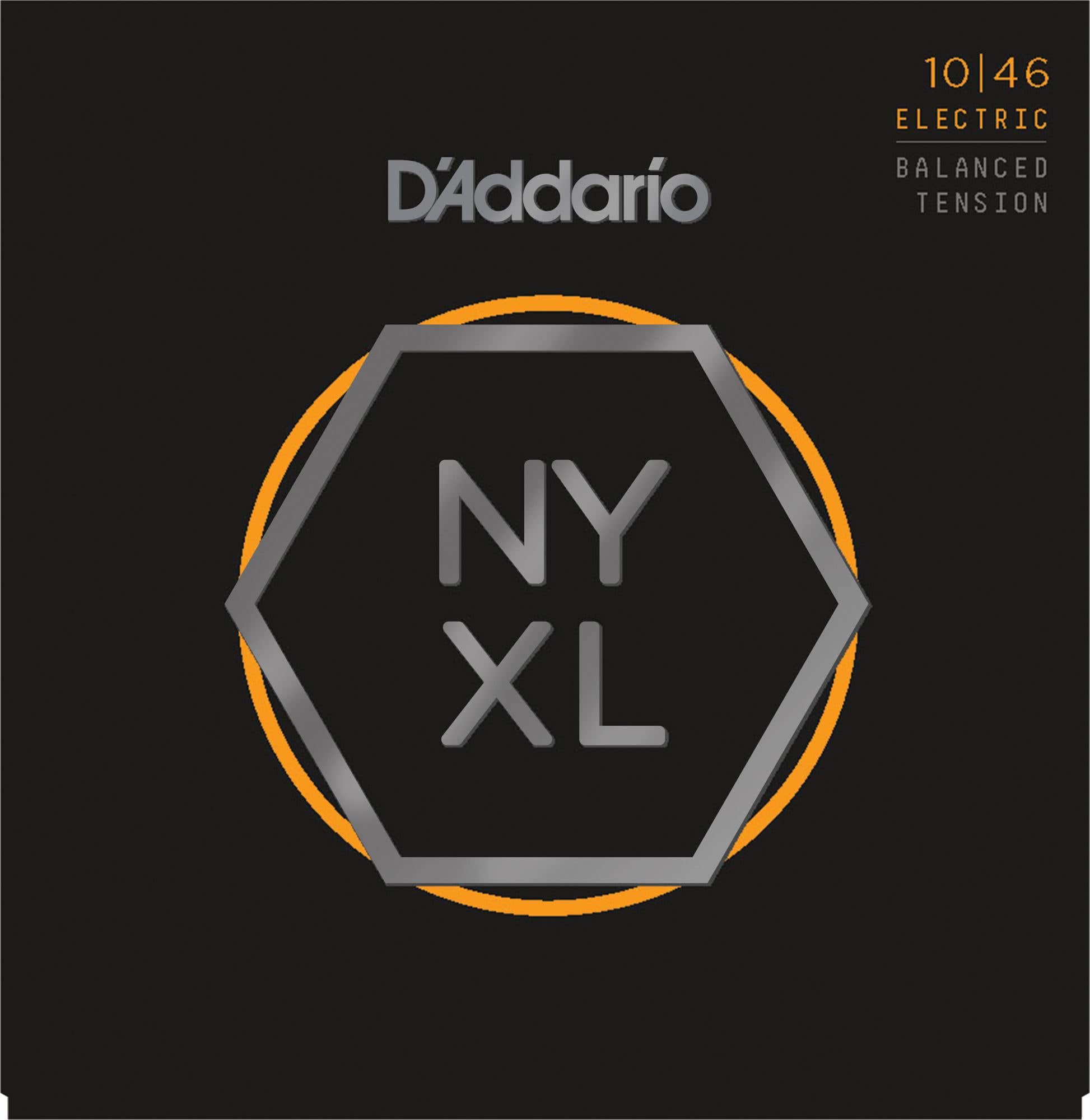 Daddario NYXL Nickel Wound Balanced Tension Regular Light 10-46