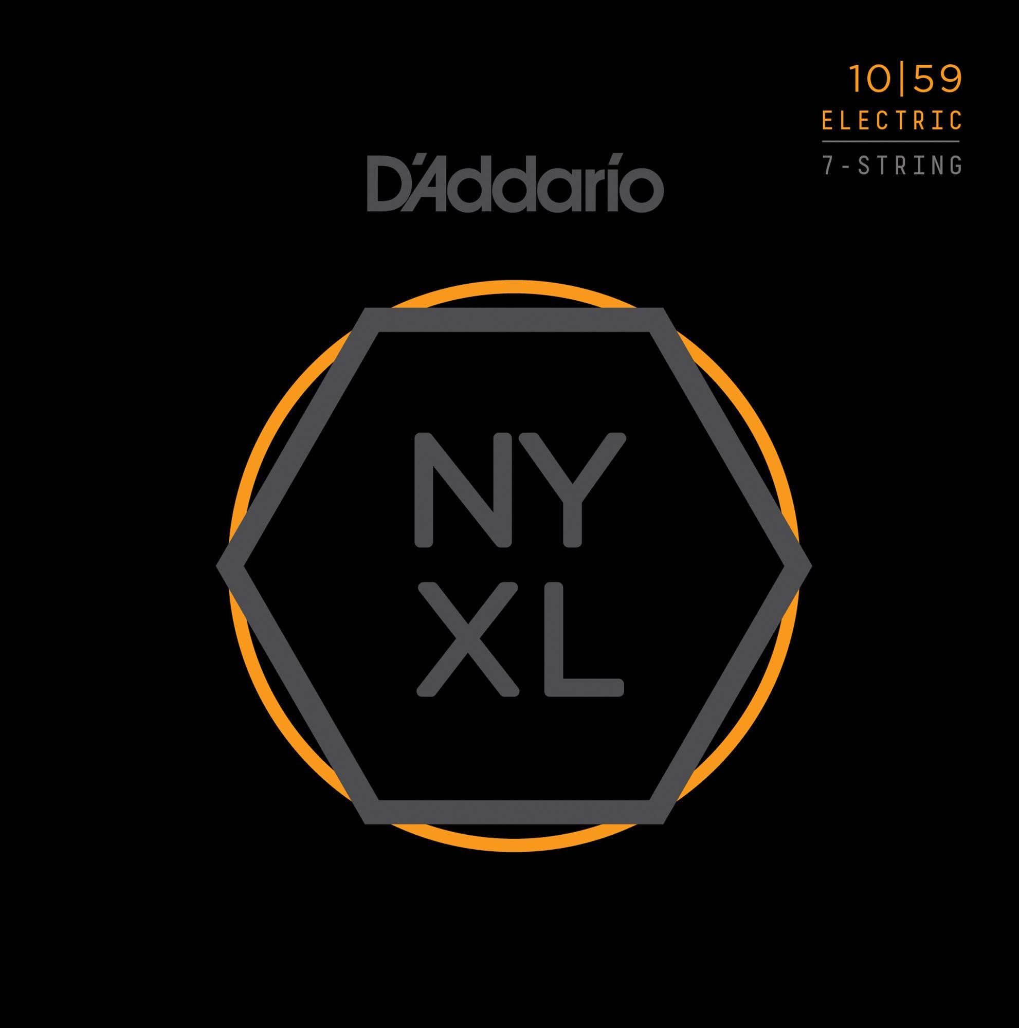 Daddario NYXL1059 Nickel Wound 7-String Regular Light Set 10-59