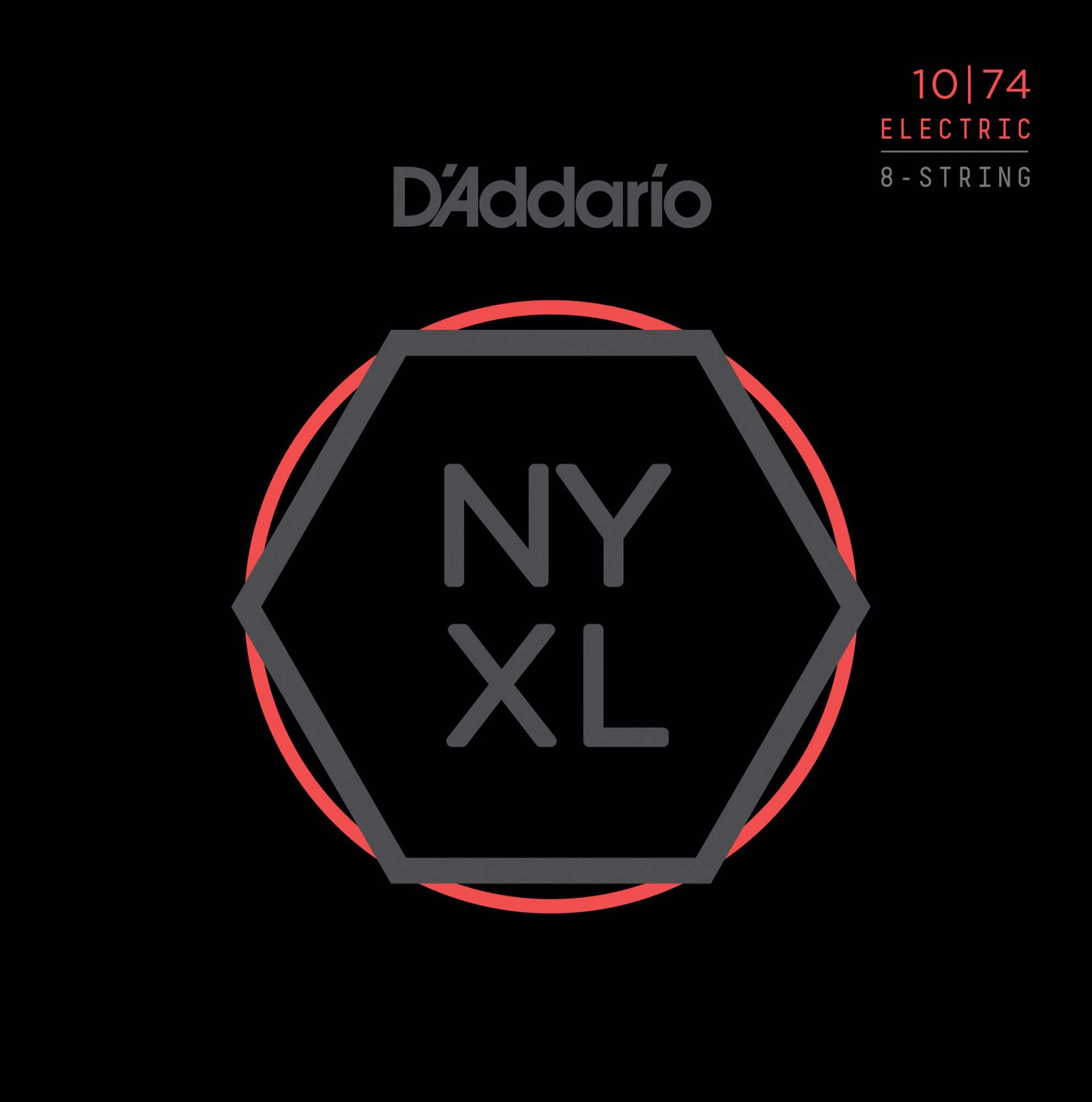Daddario NYXL Nickel Wound 8-String Electric Guitar Strings
