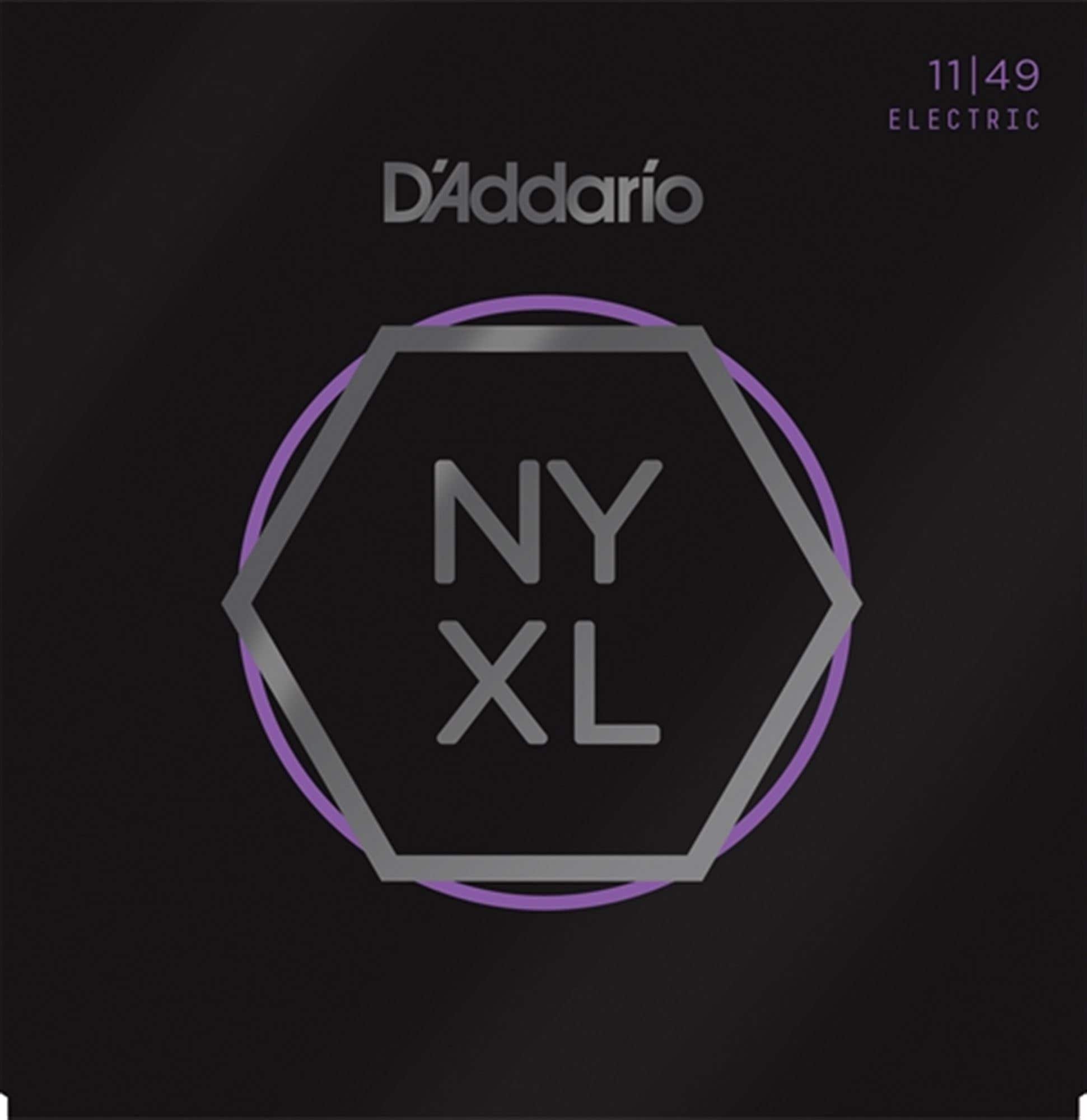 D'Addario NYXL1149 Nickel Wound Electric Guitar Strings 11-49