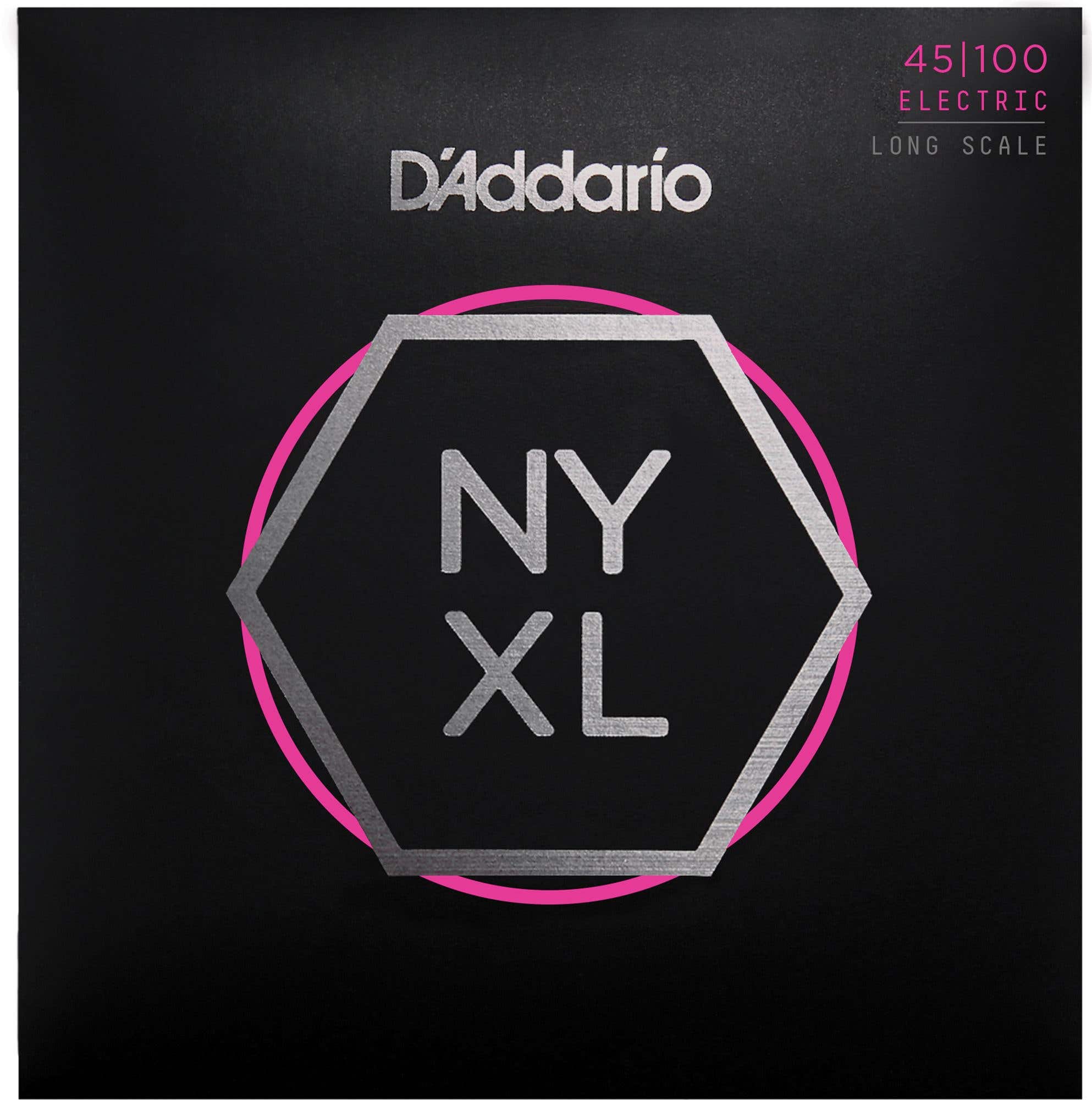 D'Addario NYXL Nickel Wound Bass Set Long Scale