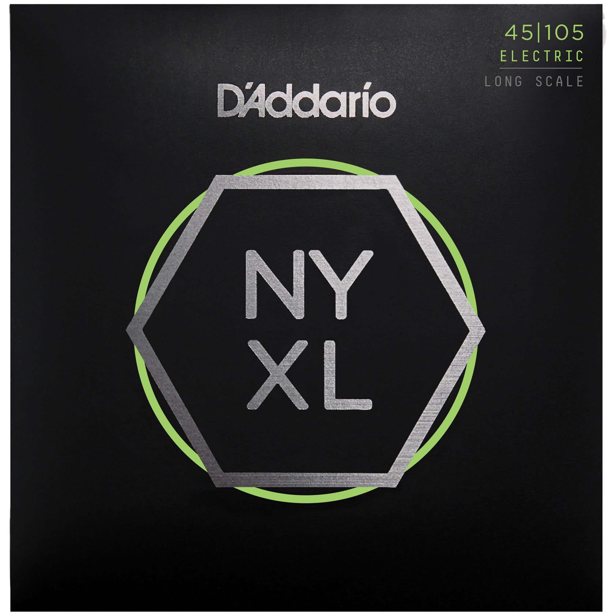 D'Addario NYXL45105 Nickel Wound Bass Set Long Scale