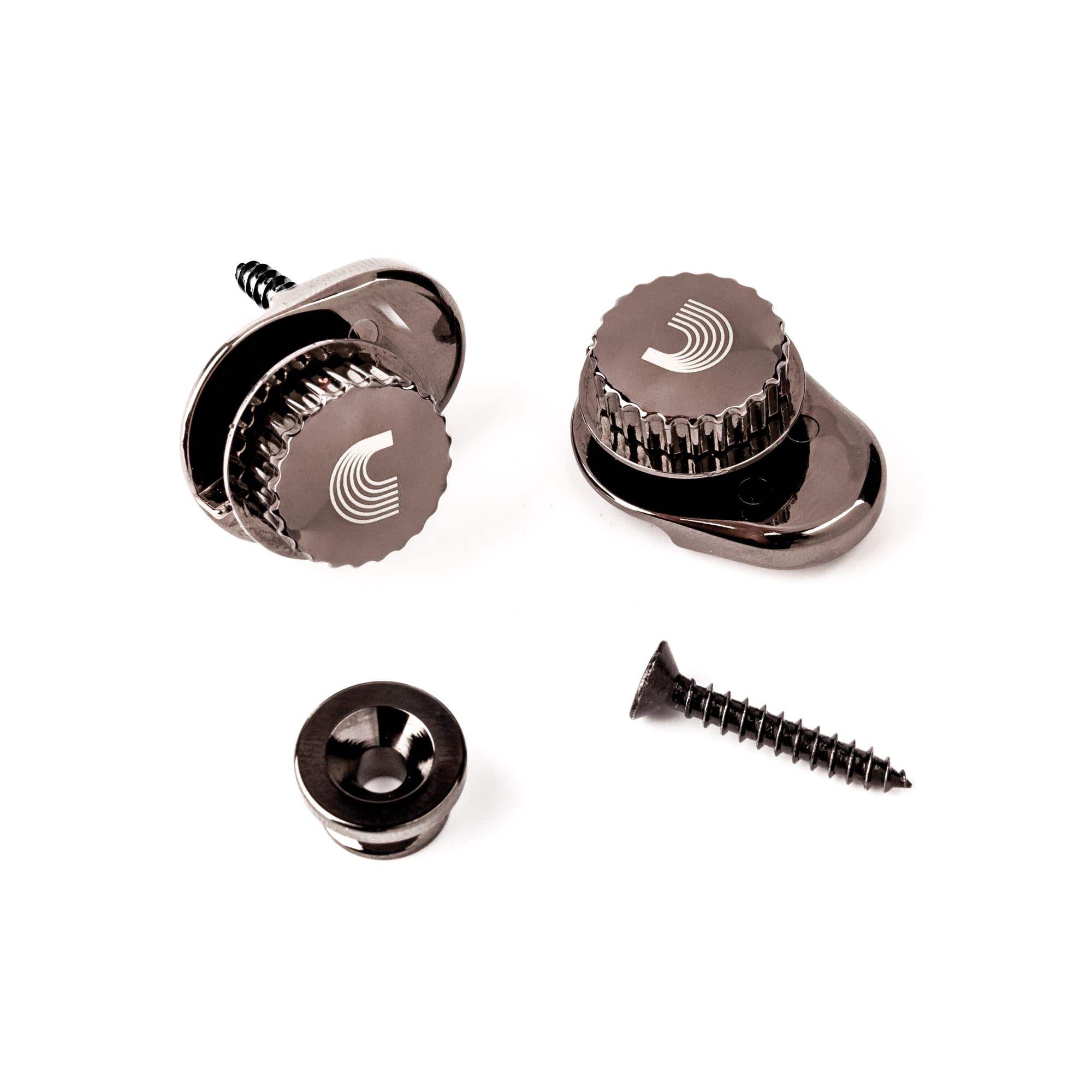 D'Addario PW-SLS-01 Universal Strap Lock System Black