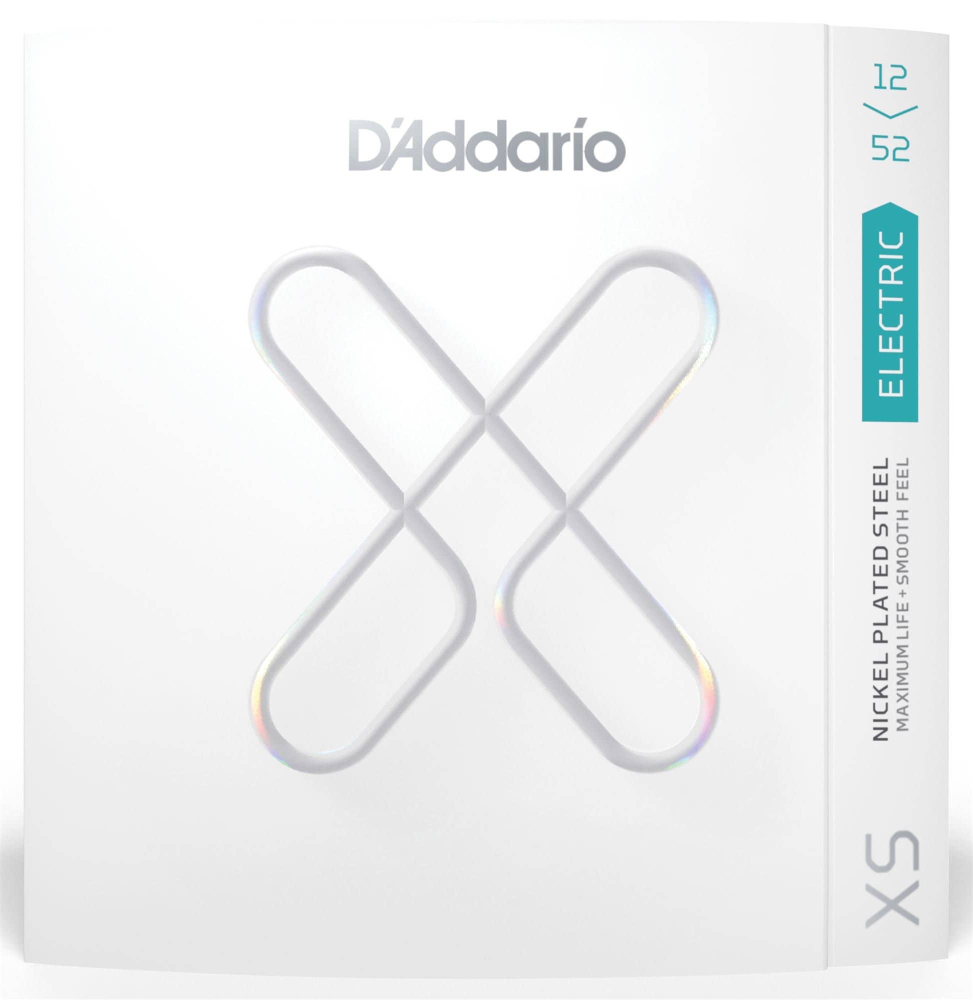 D'Addario XS Nickel Plated Steel Strings Jazz Light 12-52