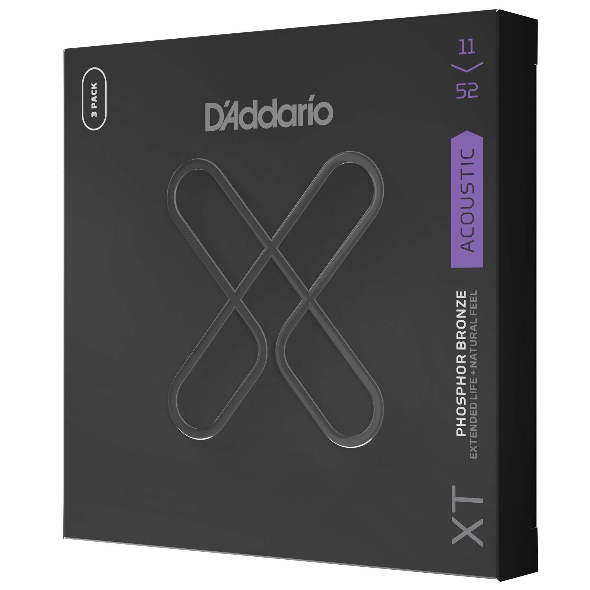 D'Addario XT Acoustic Phosphor Bronze Acoustic Guitar Strings