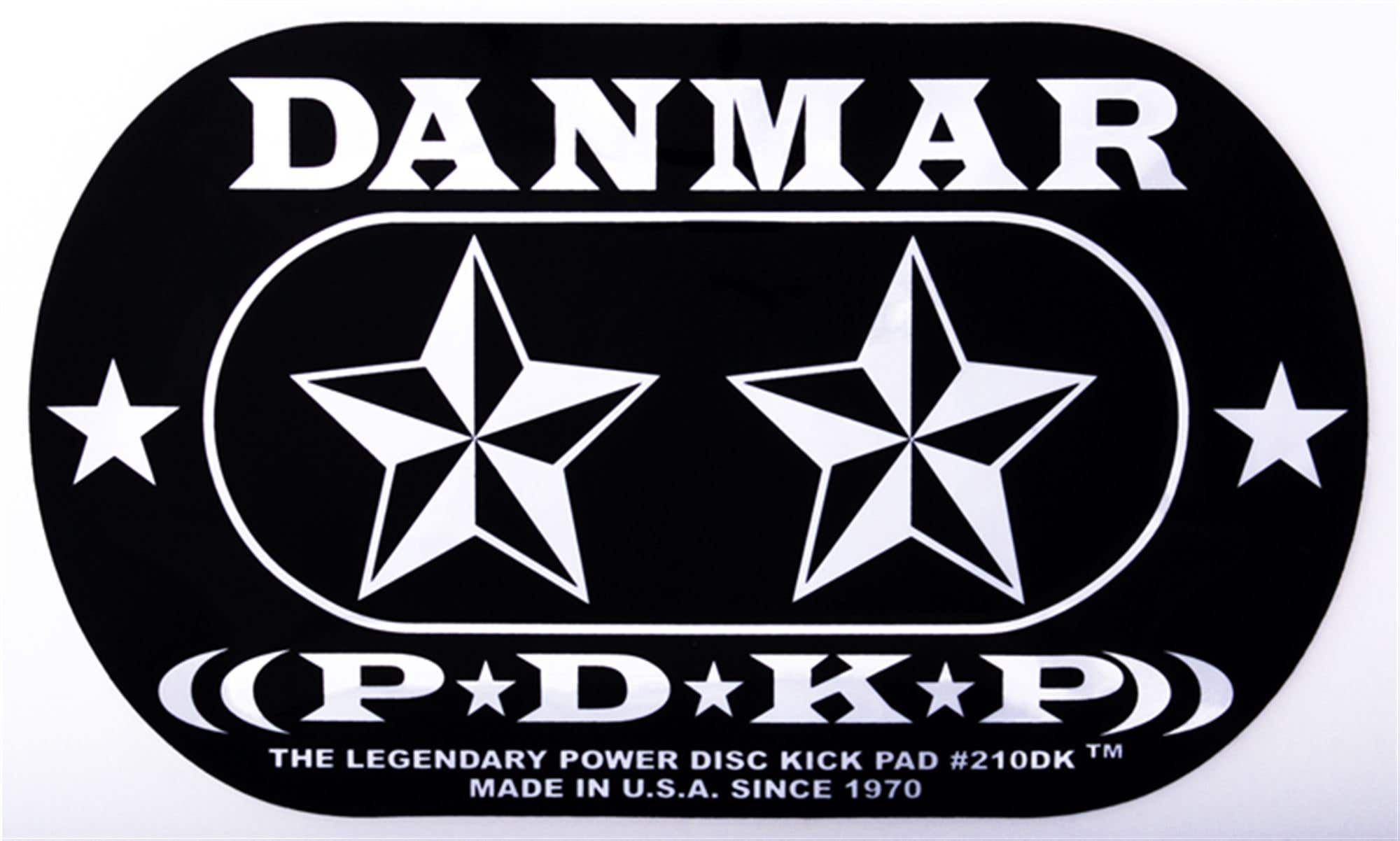 Danmar 210DK Double Kick Impact Pad Stars