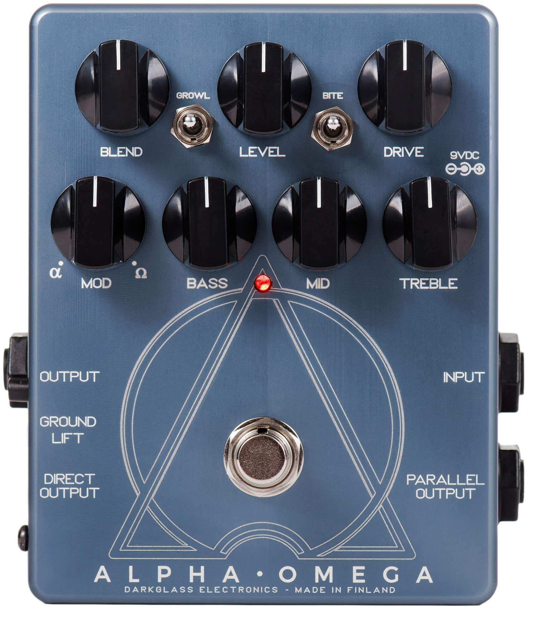 Darkglass Alpha Omega Bass Distortion and Overdrive