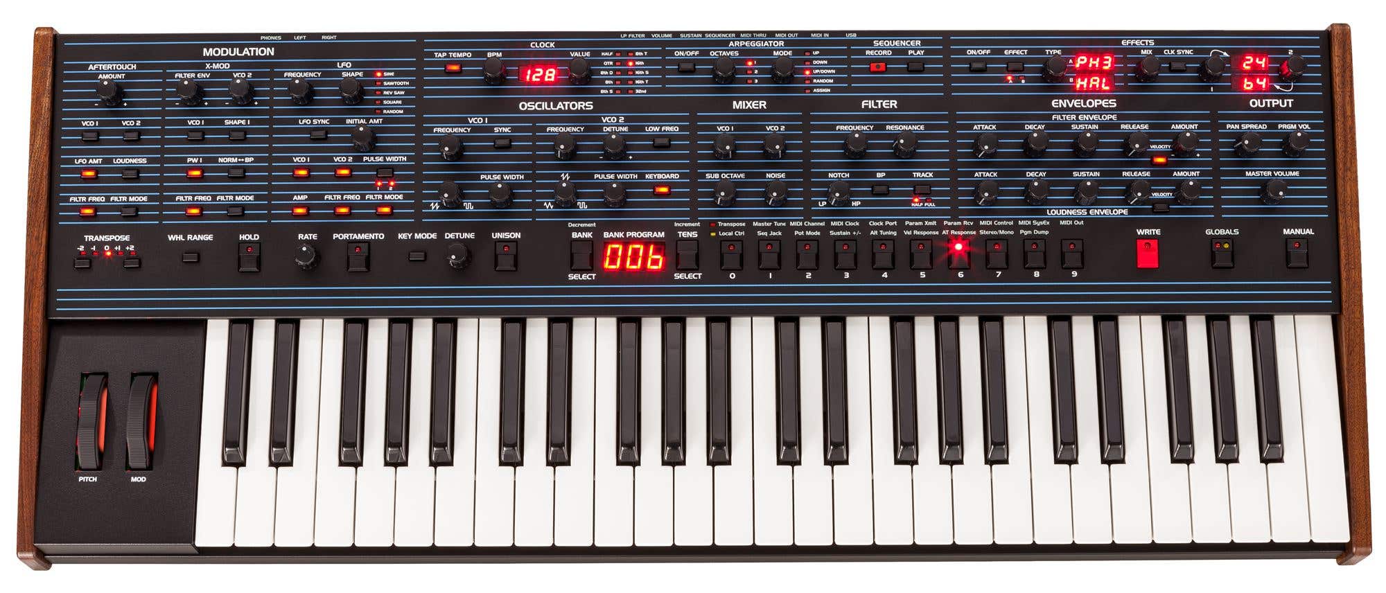 Dave Smith Instruments OB 6 6 voice Polyphonic Analog Synthesizer