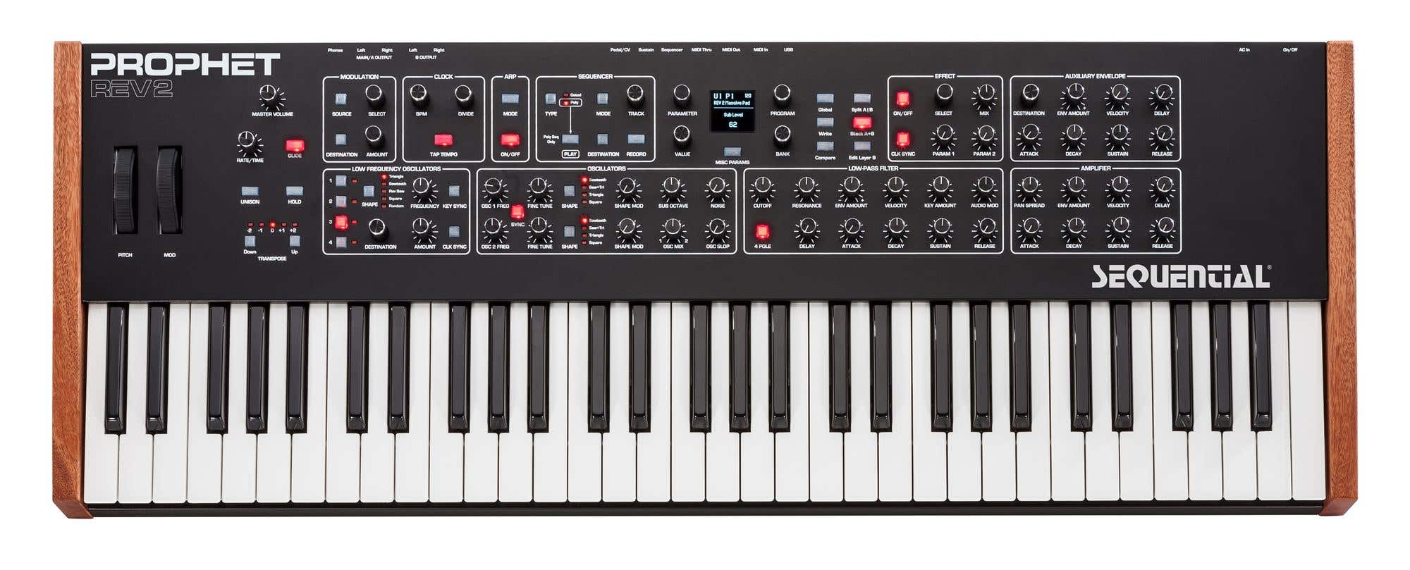 Sequential Prophet Rev 2 8-Voice Analog Synthesizer