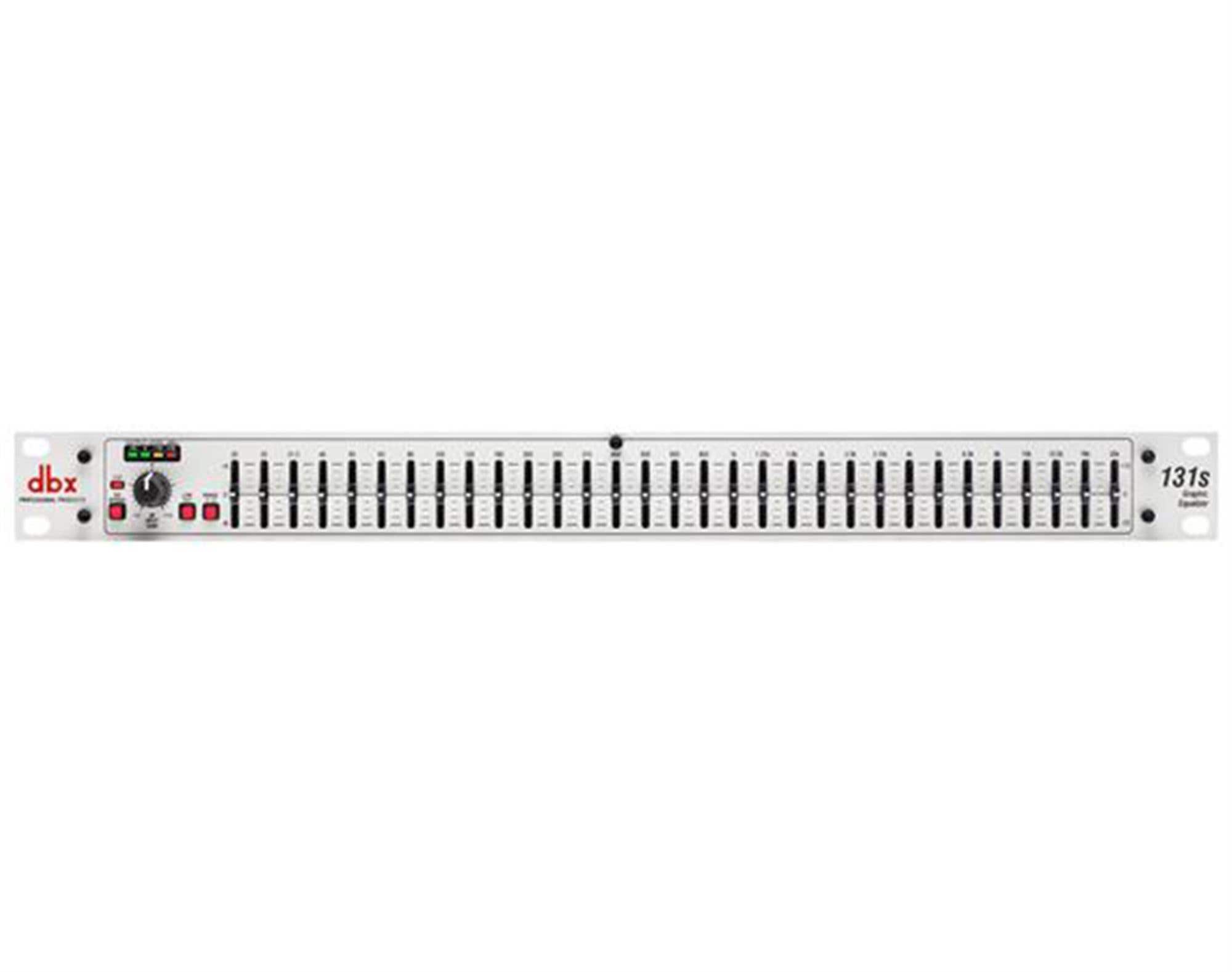 dbx 131S Single Channel 31 Band 1/3 Octave Graphic Equalizer