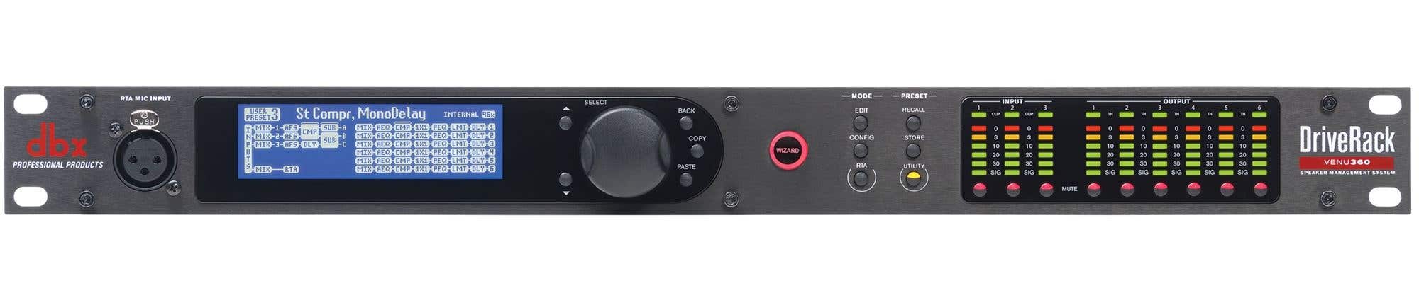 dbx DriveRack Venue 360 Complete Speaker Management System