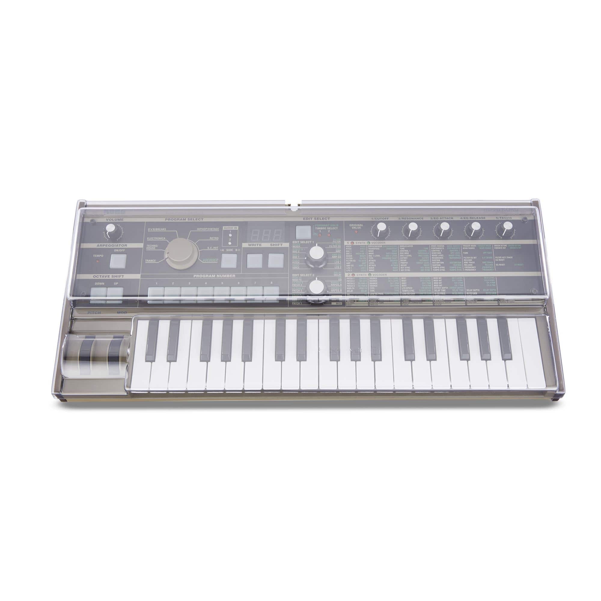 Decksaver LE Cover for Korg Microkorga and Microkorg S Synthesizers
