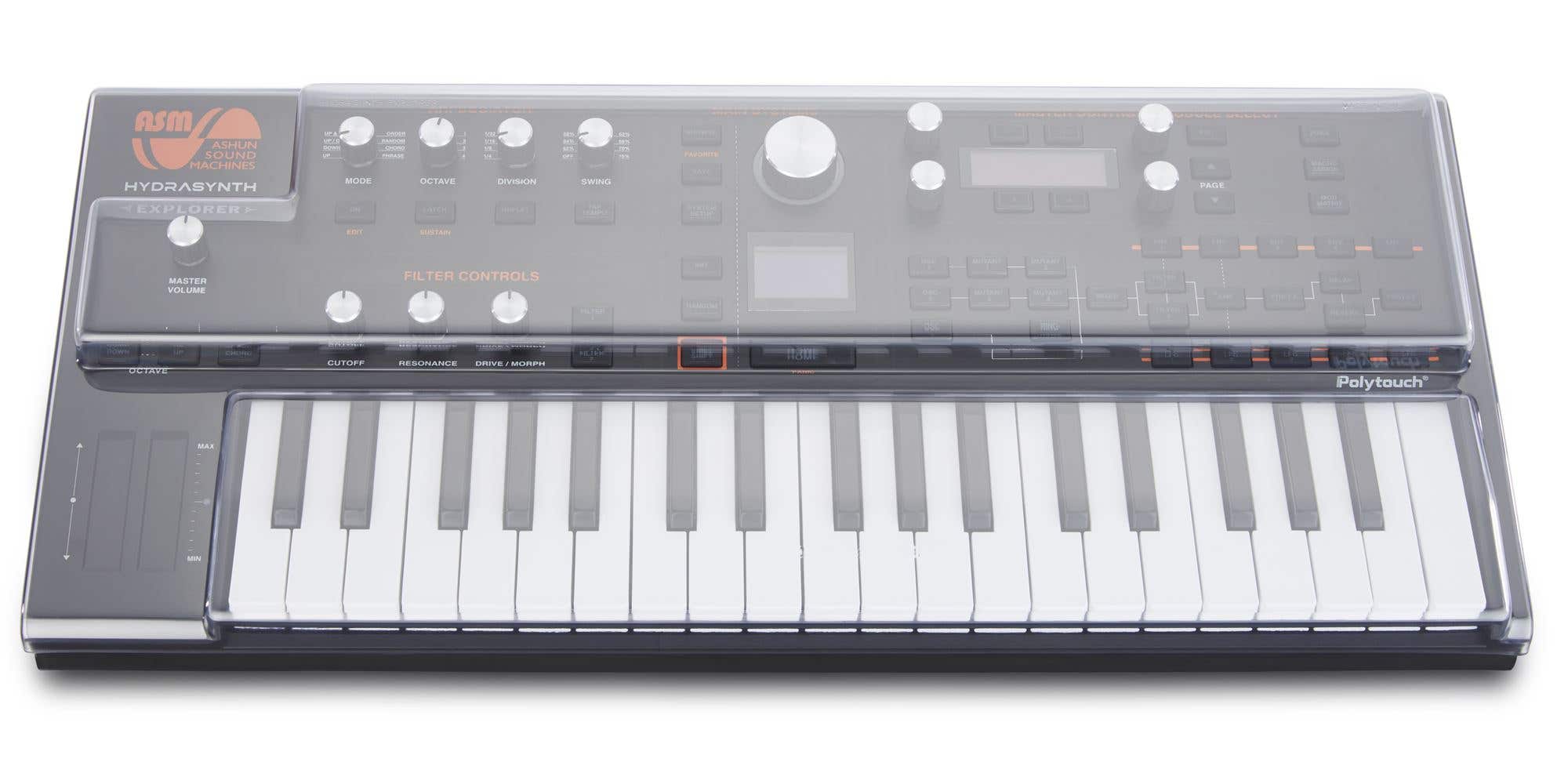 Decksaver Cover for Ashun Sound Machines Hydrasynth Explorer