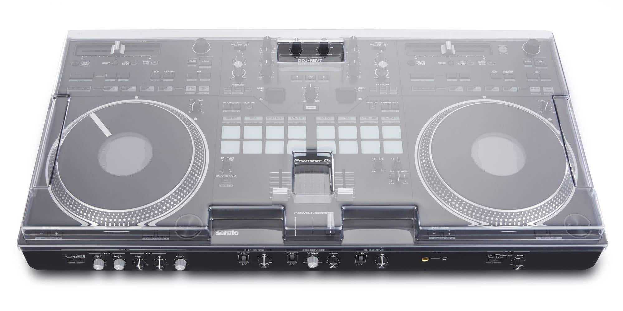 Decksaver Cover for Pioneer DJ DDJ REV7 Controller