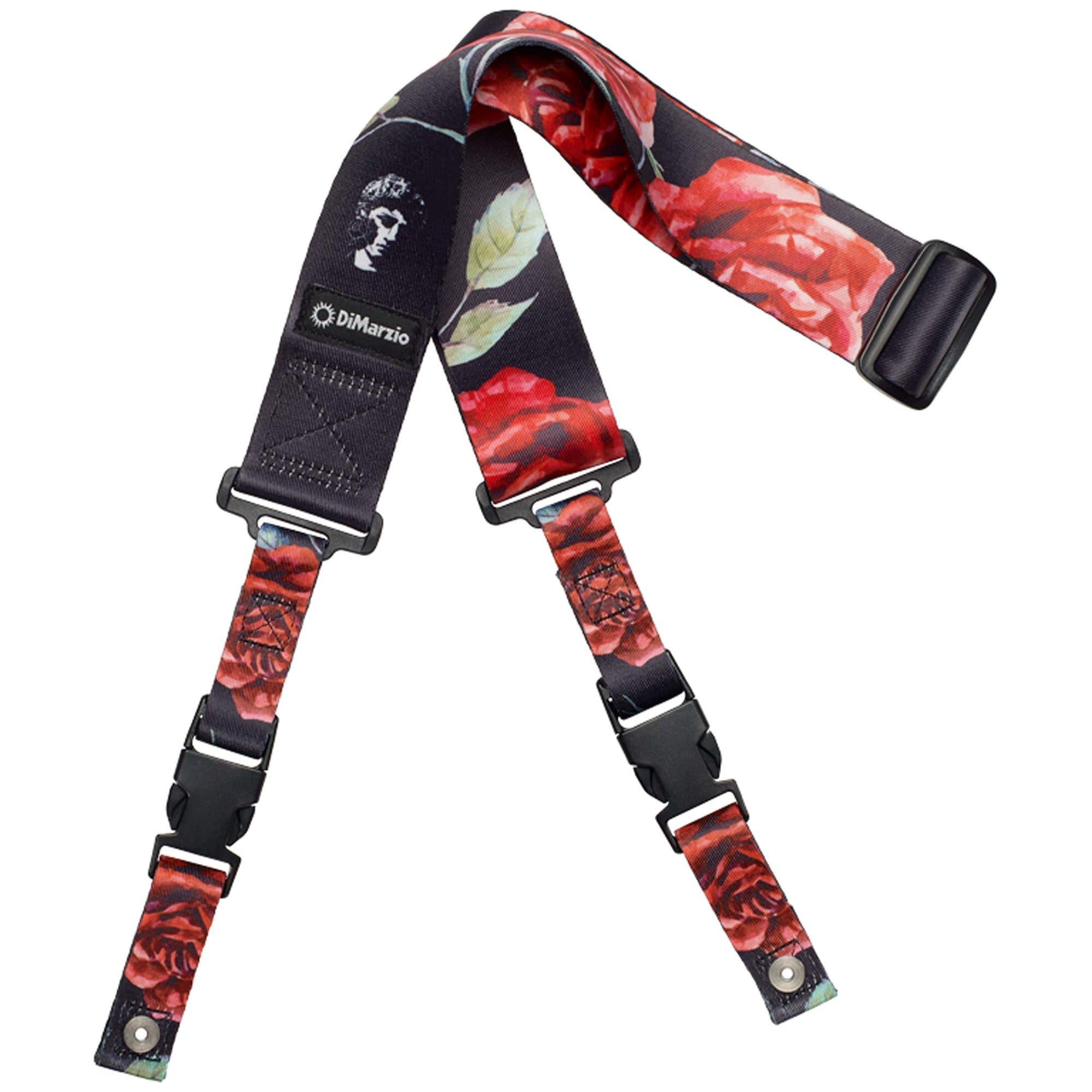 DiMarzio Polyphia Floral Muse Cliplock Guitar Strap