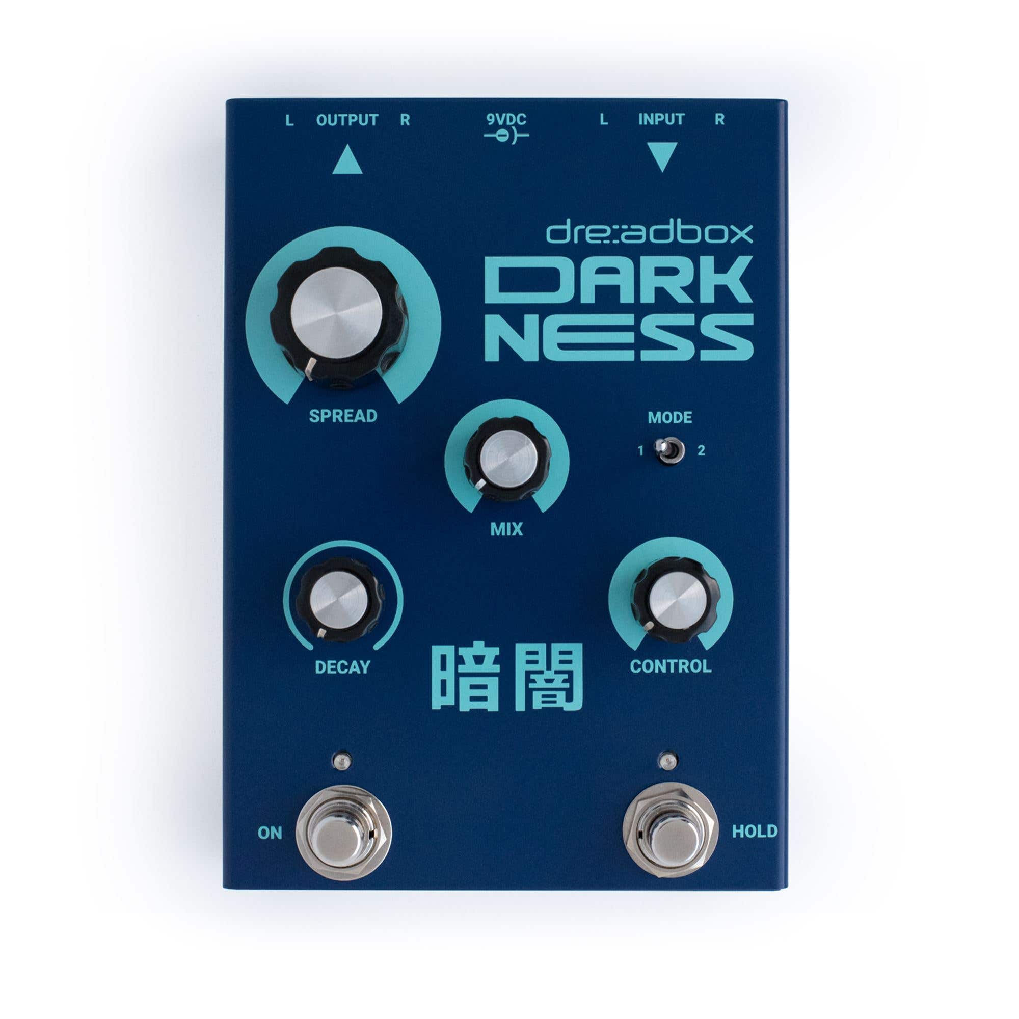 Dreadbox Darkness Stereo Reverb Pedal