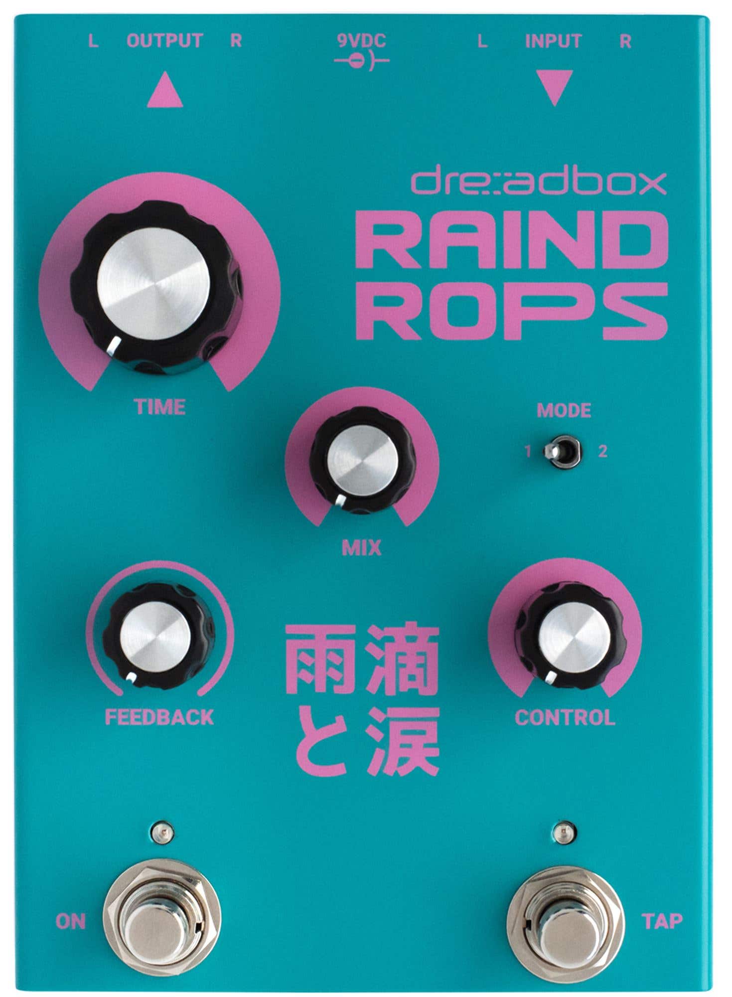 Dreadbox Raindrops Hybrid Stereo Delay Pedal