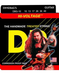 DR Strings DBG10 Dimebag Darrell Electric Guitar Strings 10-46