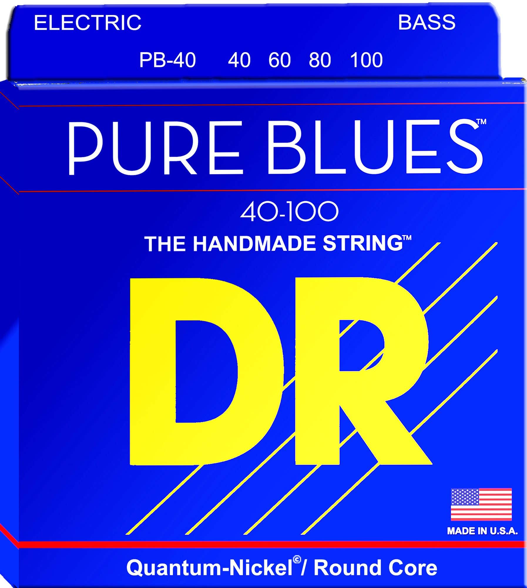 DR Strings Pure Blues Bass Guitar Strings