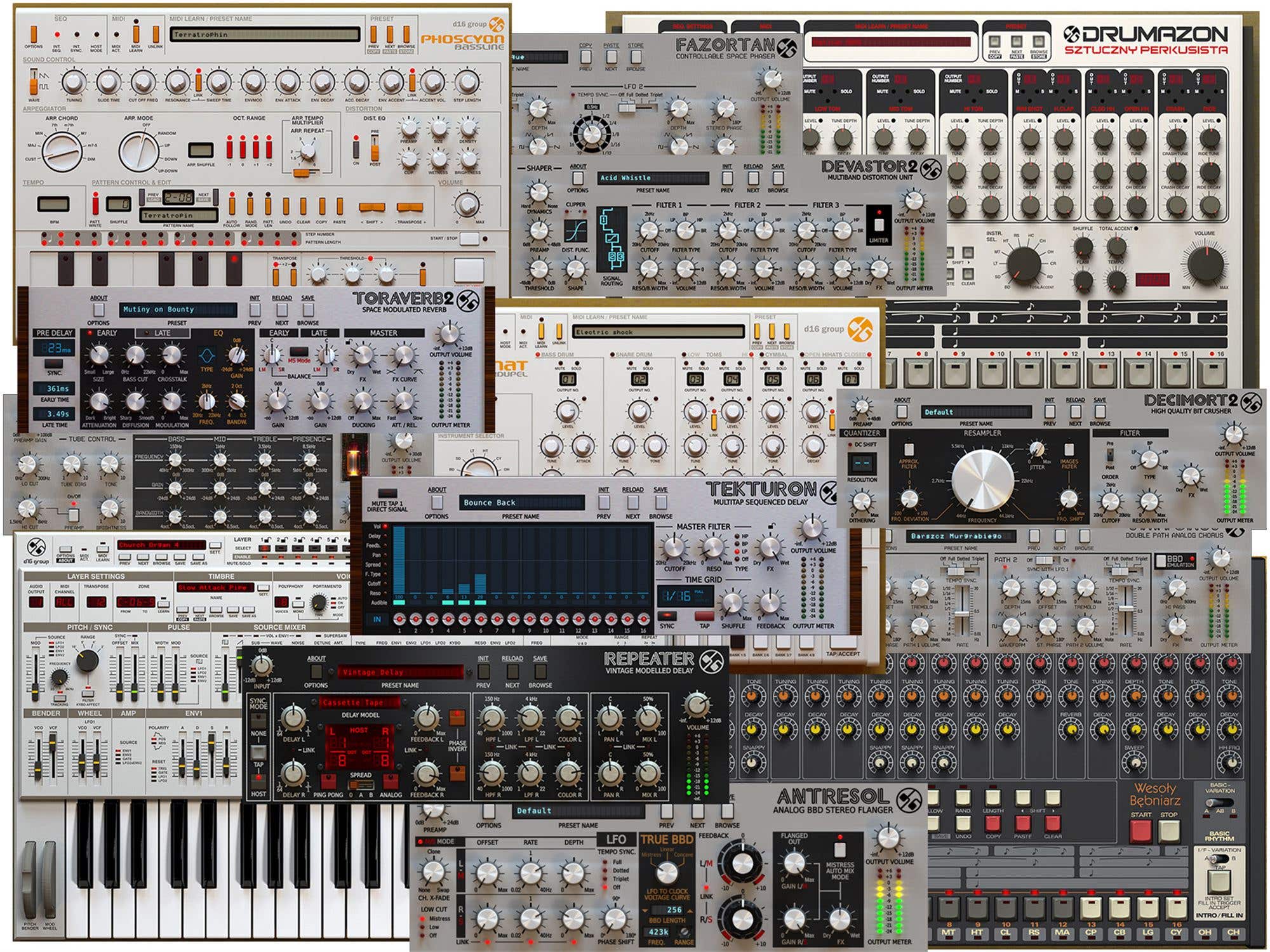 D16 Group Total Bundle Audio Plugin Download