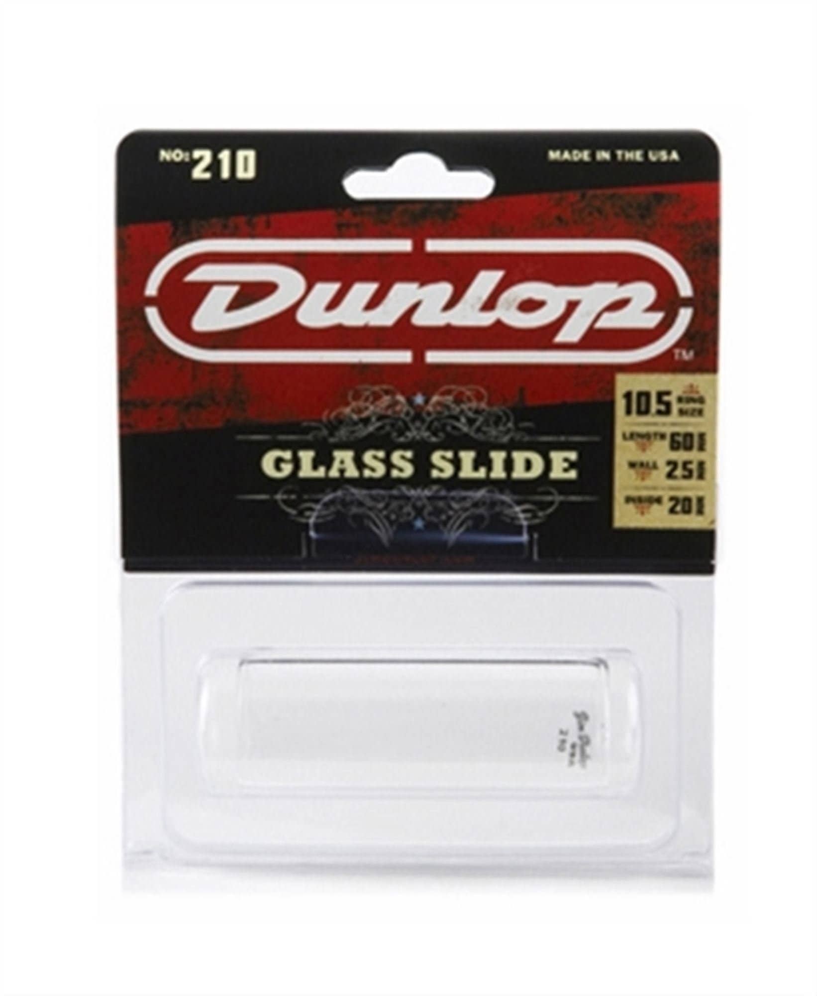 Dunlop Tempered Glass Medium Guitar Slide