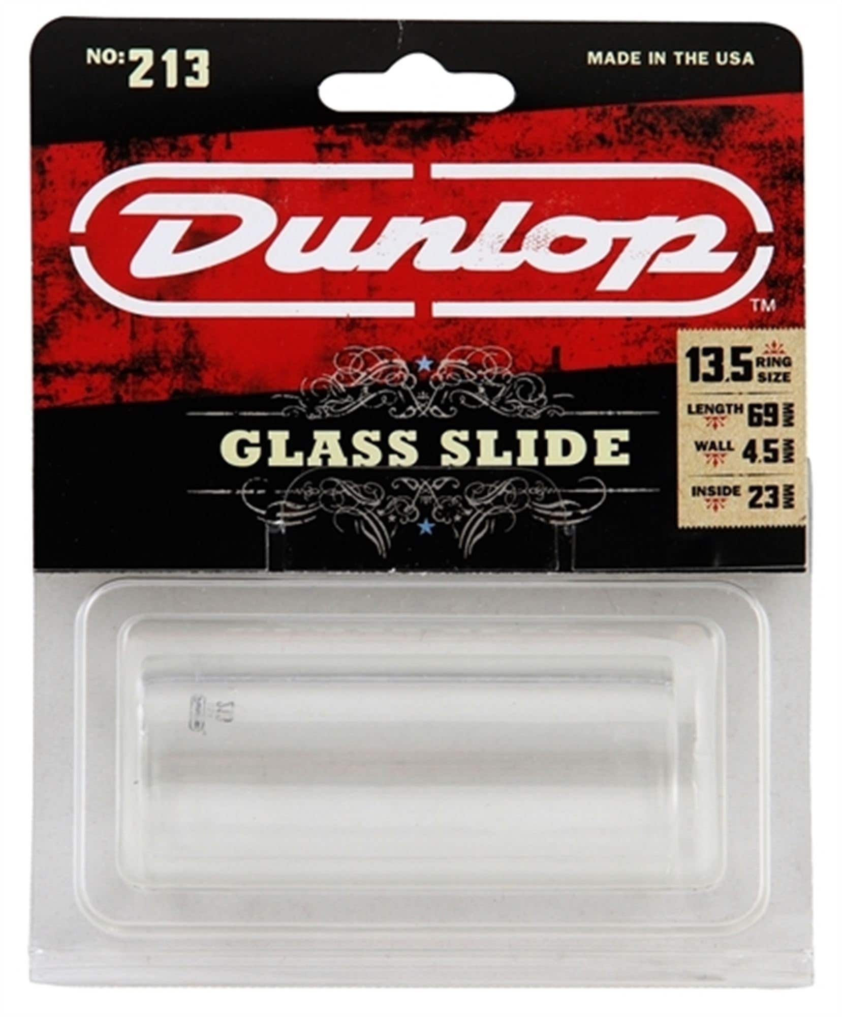 Dunlop Tempered Glass Heavy Guitar Slide
