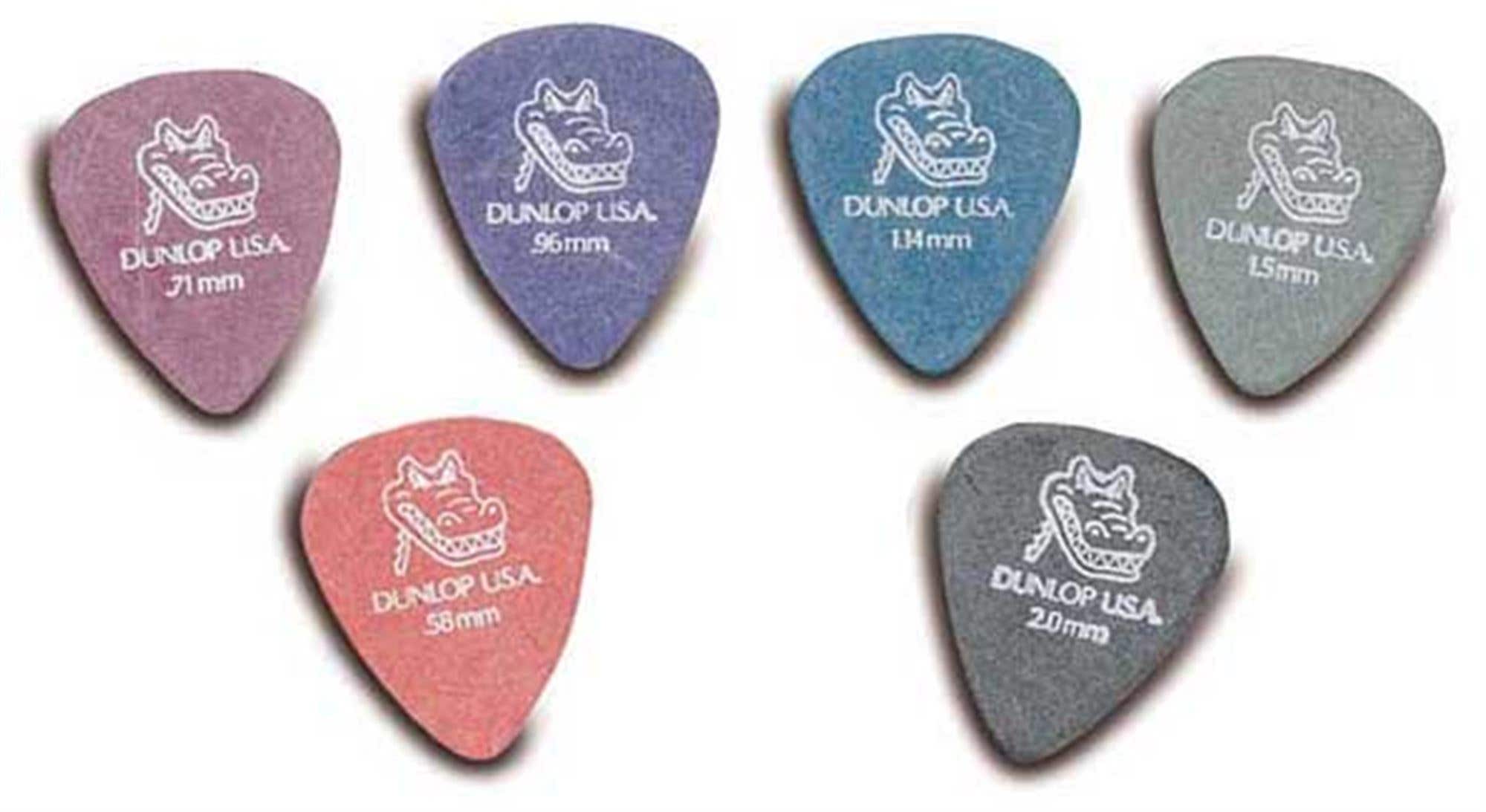 Dunlop 417P Gator Grip Standard Guitar Picks 12 Pack