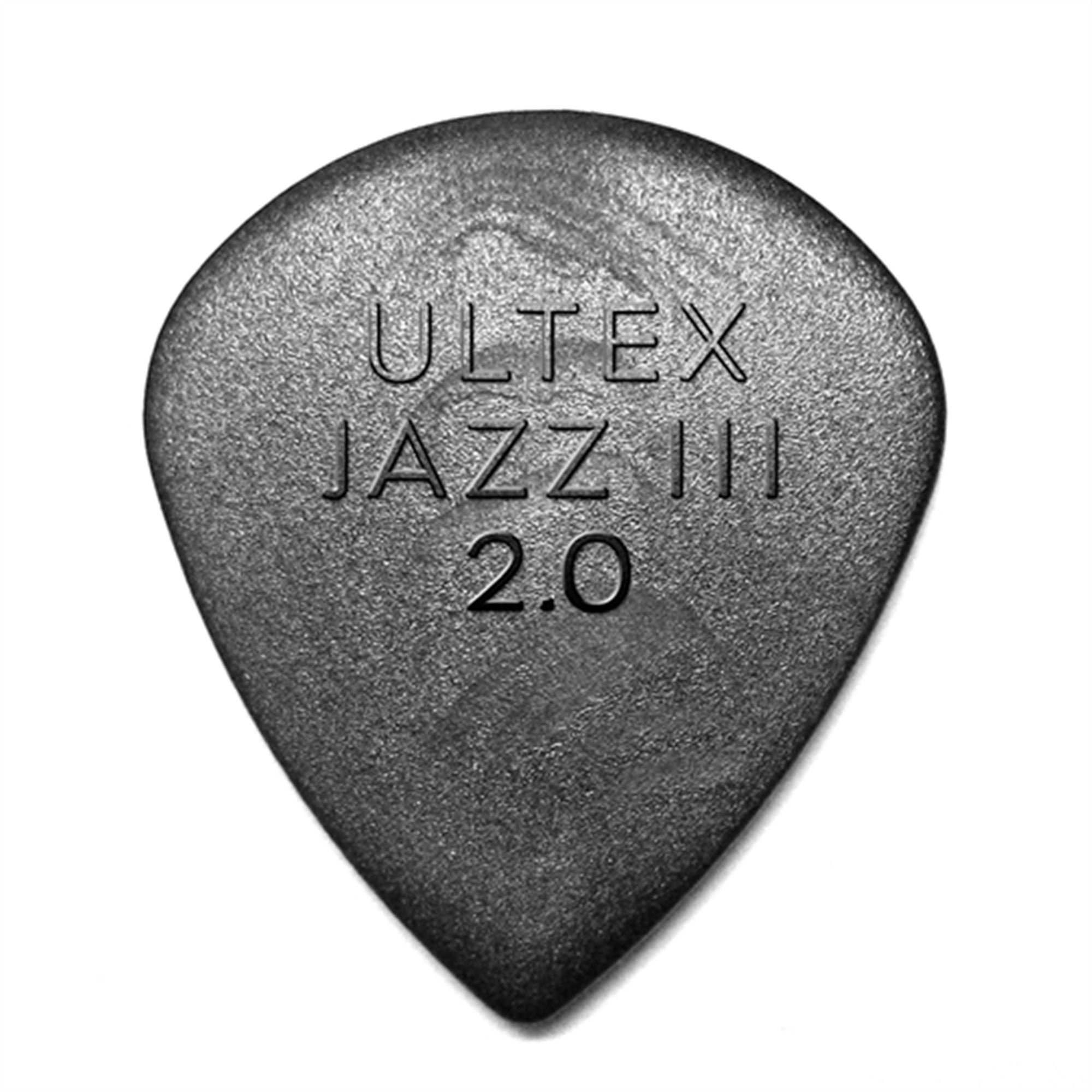 Dunlop 427P Ultex Jazz III Guitar Picks 6 Pack