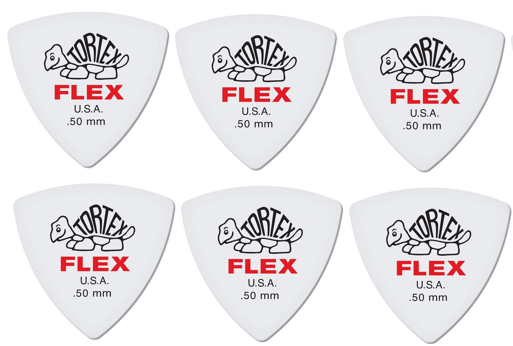 Dunlop 456 Tortex Flex Triangle Guitar Picks
