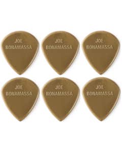 Dunlop 47PJB3NG Joe Bonamassa Custom Jazz III Pick Gold 6 Pack