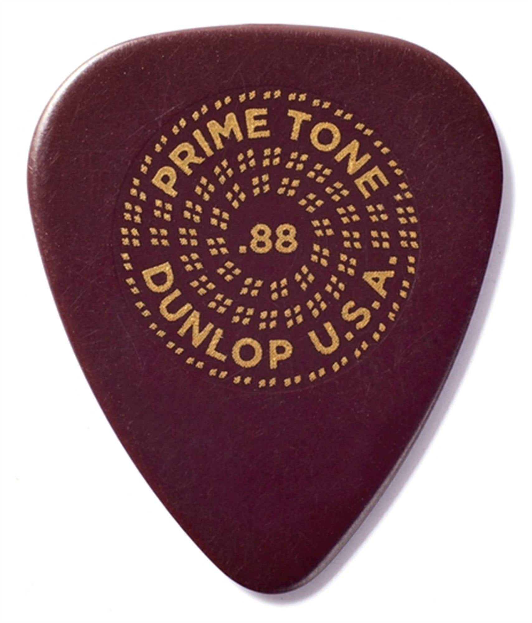 Dunlop 511P Primetone Standard Sculpted Plectra 3 Pack