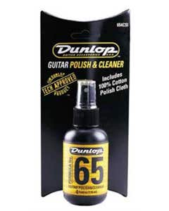 Dunlop 654C Formula No.65 Guitar Polish and Cleaner with Cloth