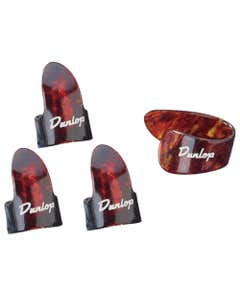 Dunlop 9010TP 3 Fingerpicks and 1 Thumb Pick Pack