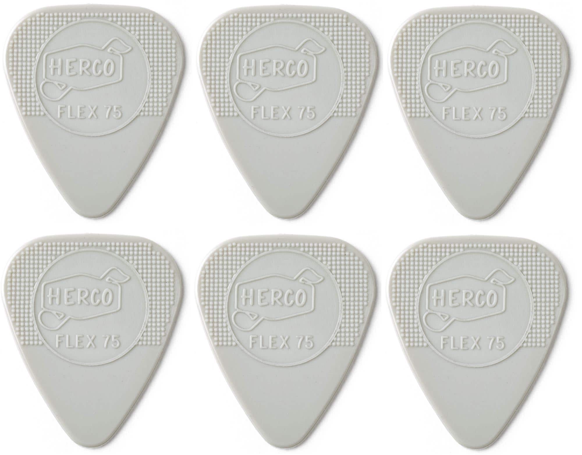 Dunlop HE777P Herco Holy Grail Guitar Pick 6 Pack