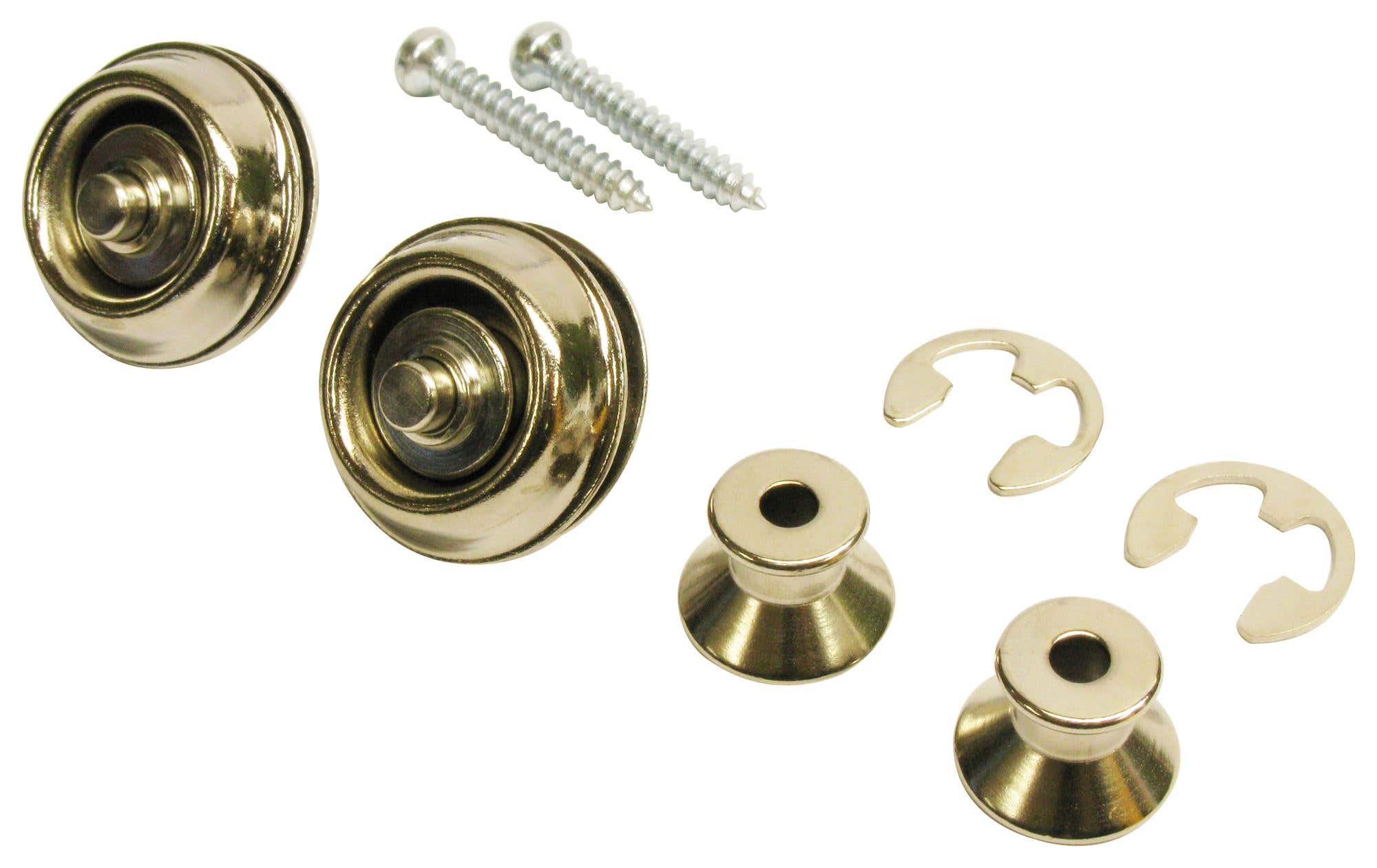 Dunlop SLS1031 Dual Design Strap Locks Nickel
