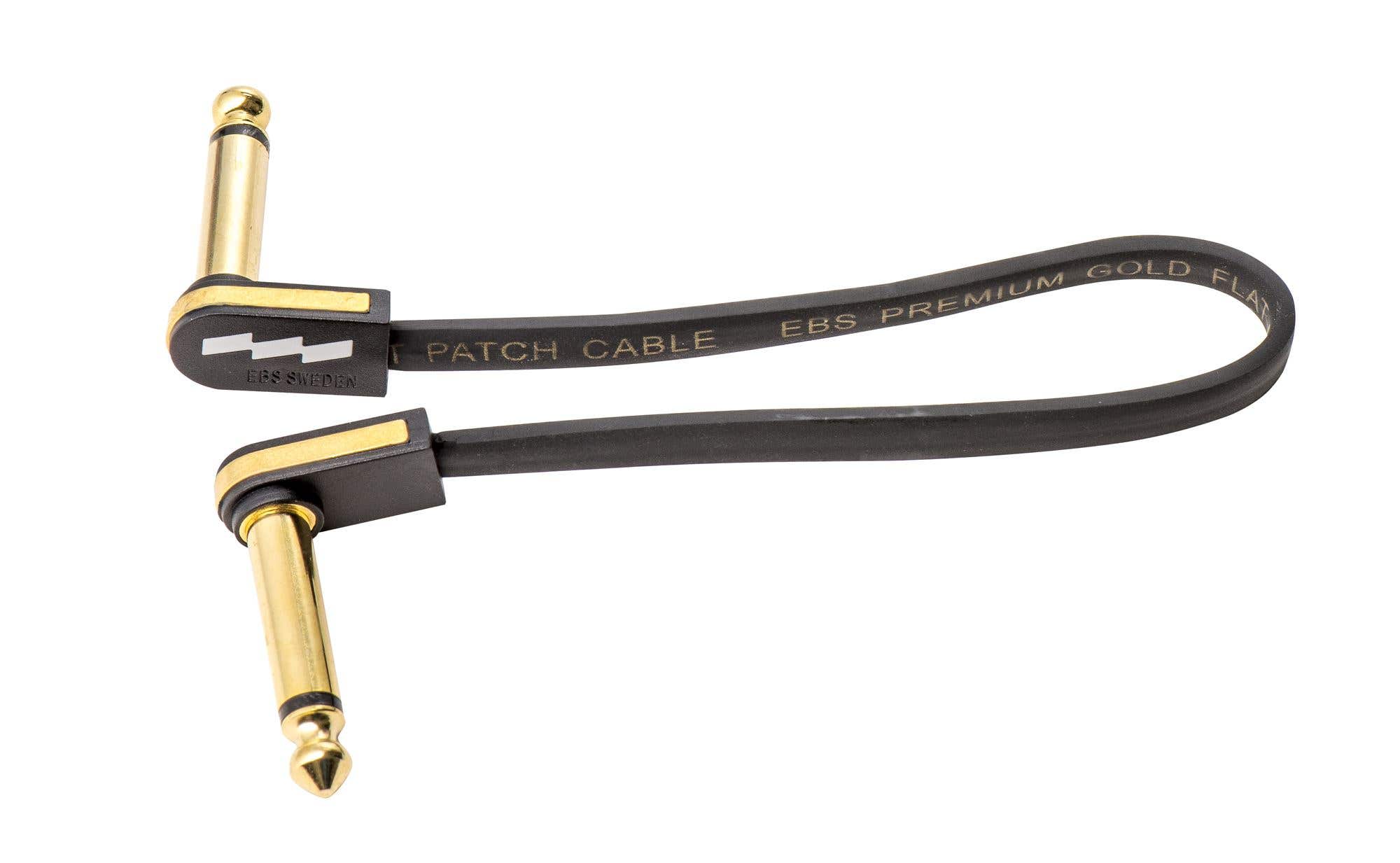 EBS Premium Gold Flat Patch Cable 18CM